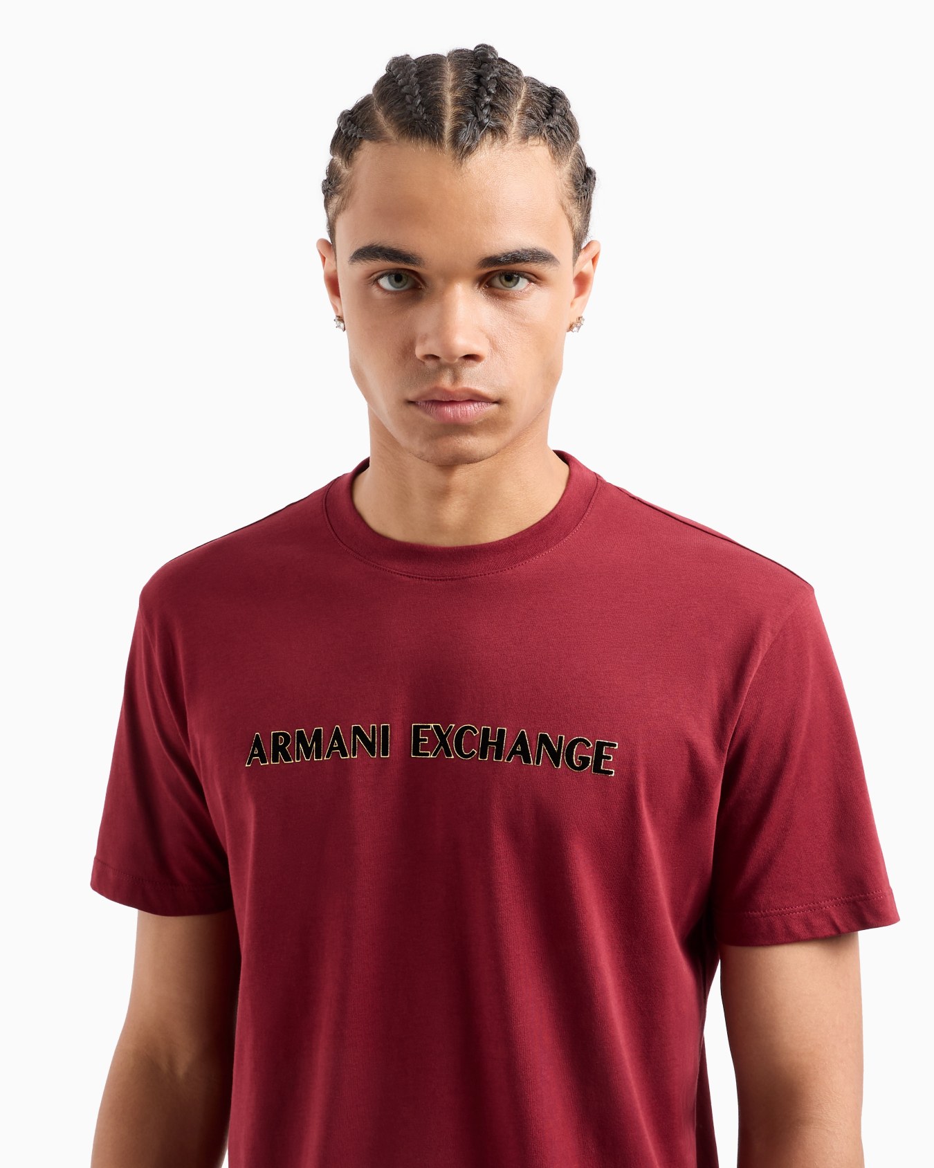Camiseta regular fit de algodón grueso con estampado fotográfico ASV Diapositiva 4