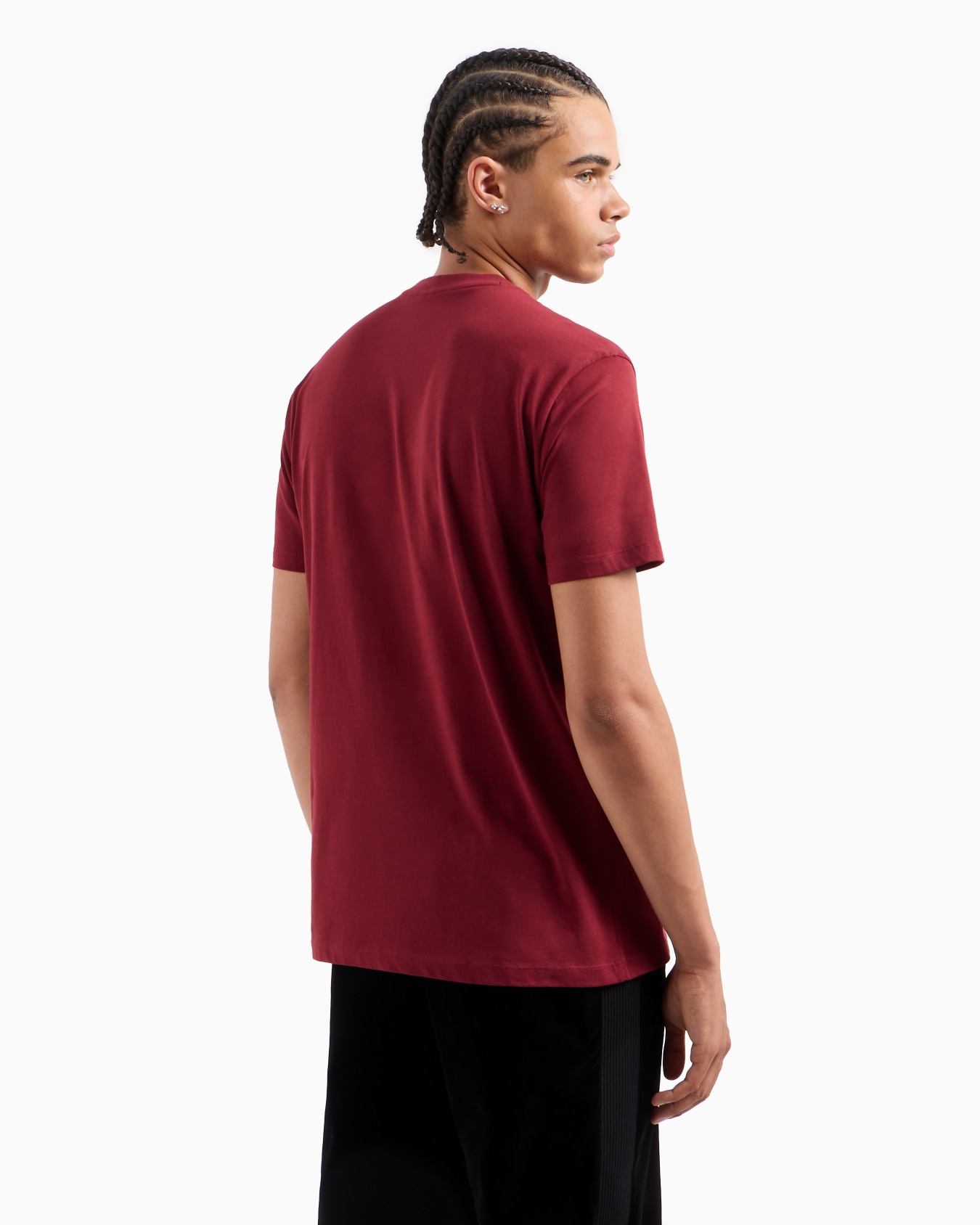 Camiseta regular fit de algodón grueso con estampado fotográfico ASV Diapositiva 2
