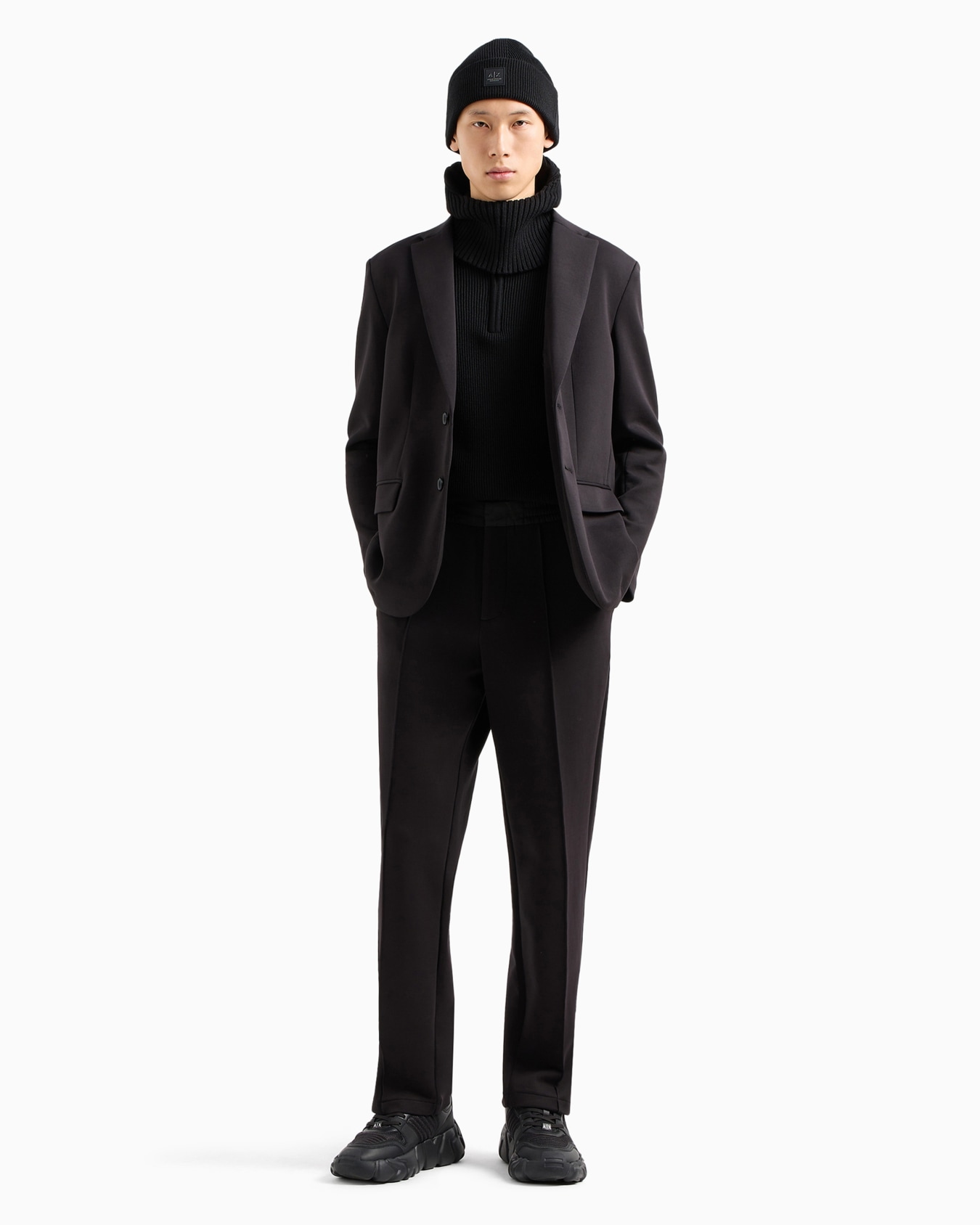 Wool Blend Collared Sweater Slide 3