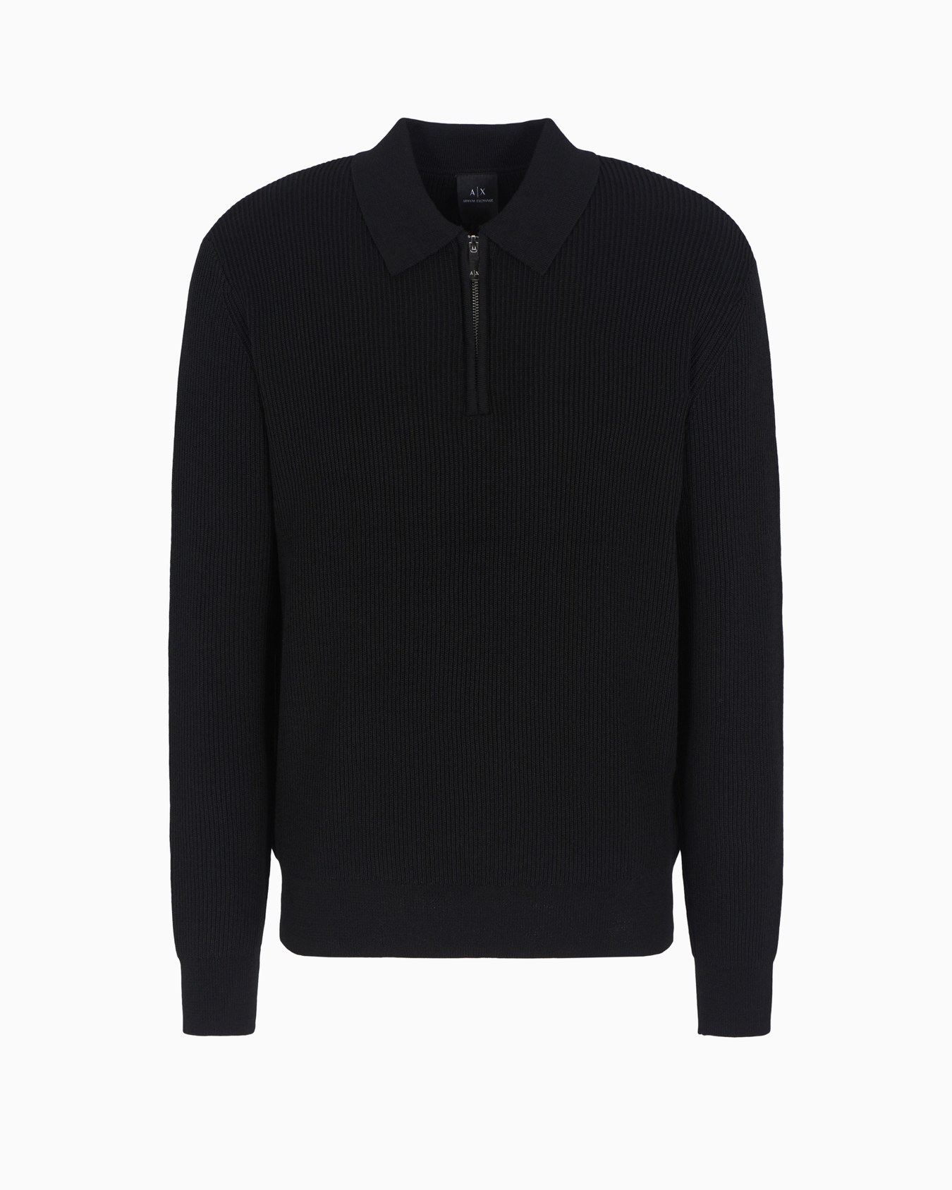 Wool Blend Collared Sweater Slide 0