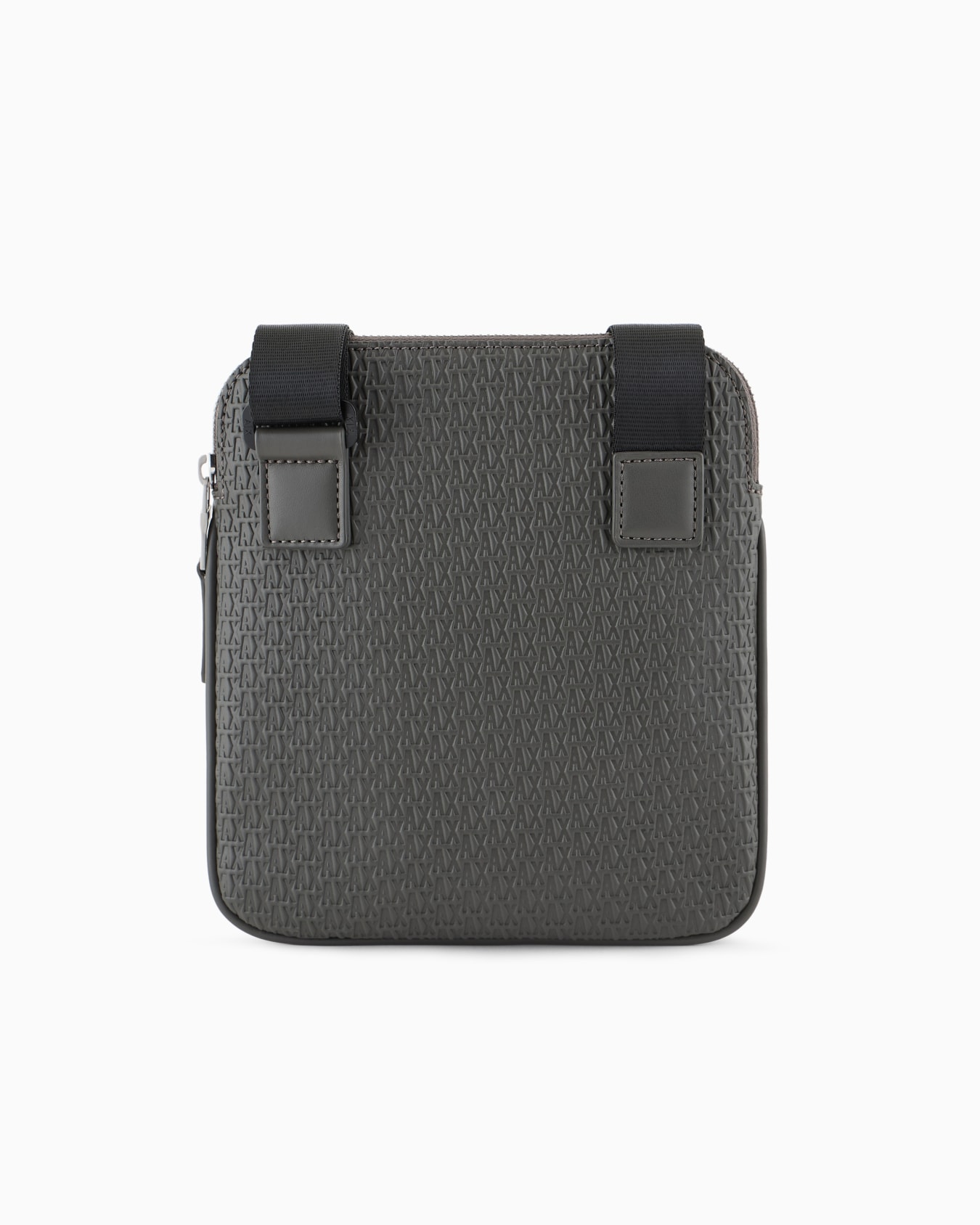 Bolso bandolera plano con logo grabado en toda la superficie Diapositiva 2