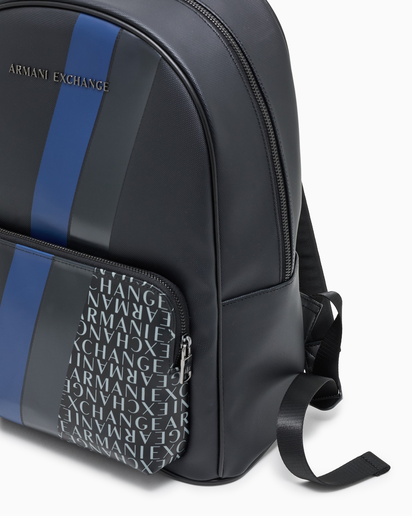 Backpack with monogram and stripes Slide 4