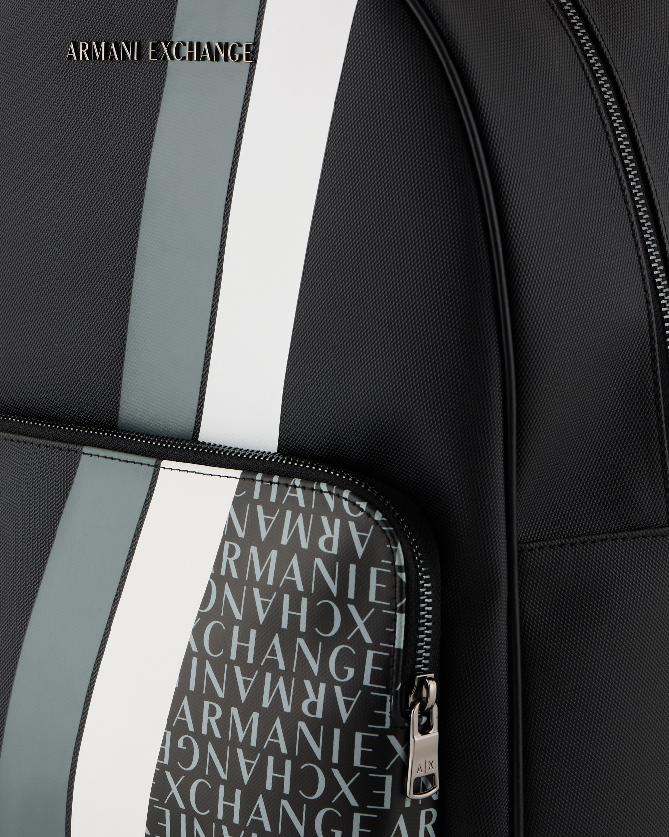 Backpack with monogram and stripes Slide 4