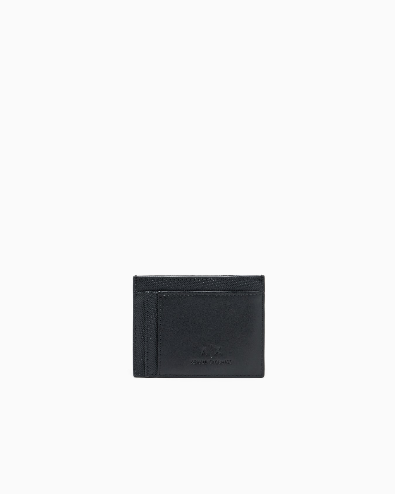 Card holder with monogram and stripes Slide 1