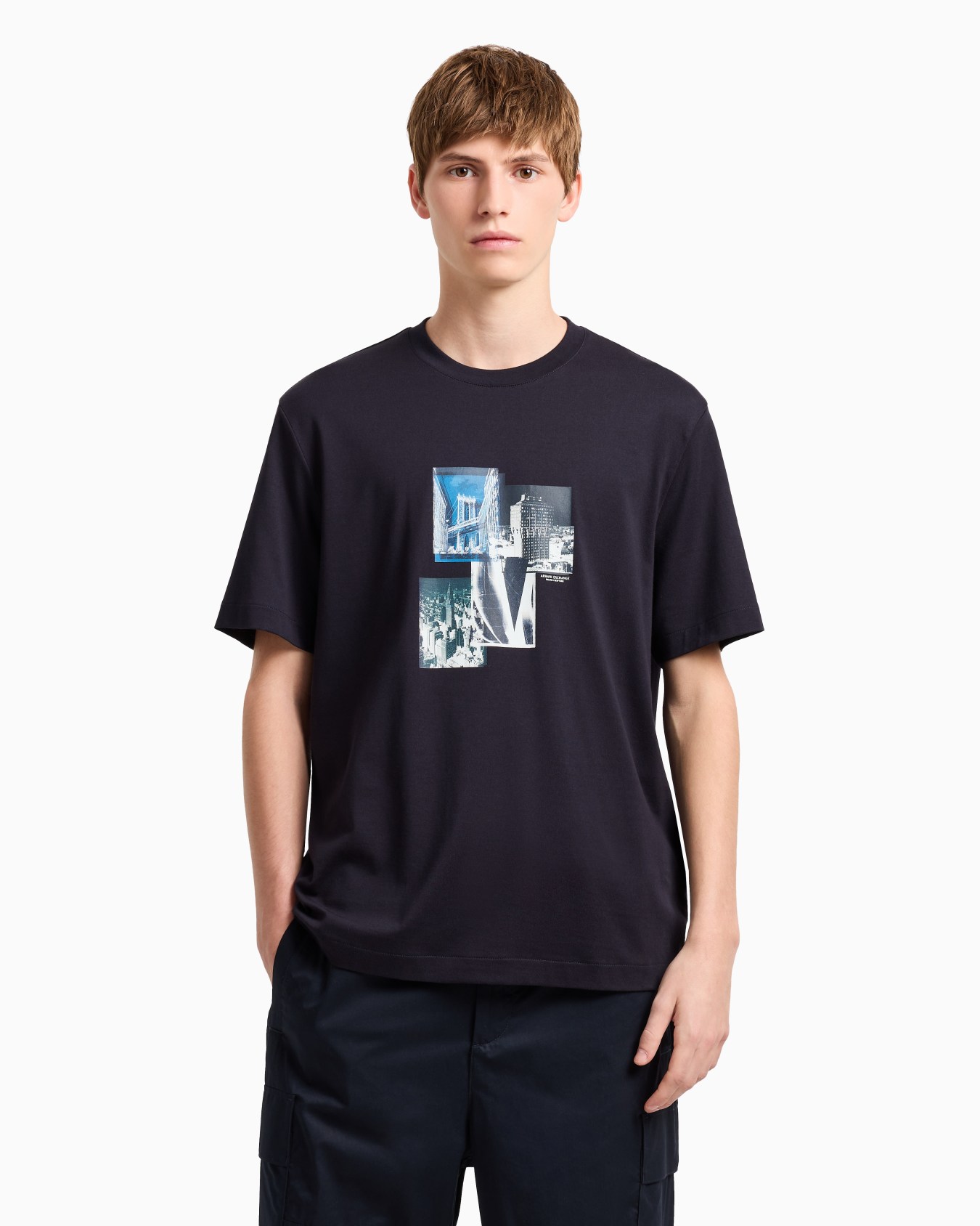 Regular fit T-shirt with photo print Slide 3
