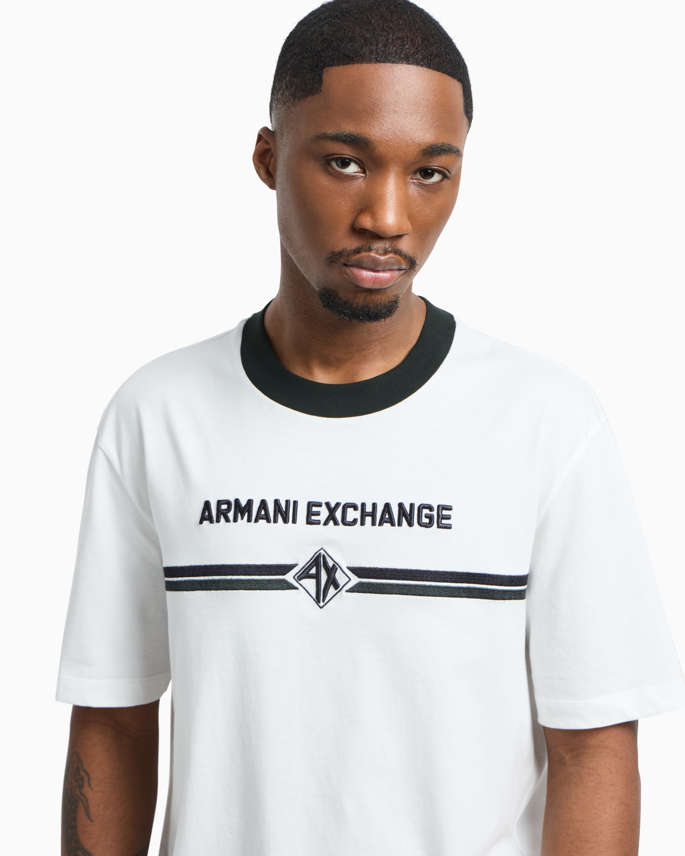 Regular fit T-shirt with logo print Slide 4