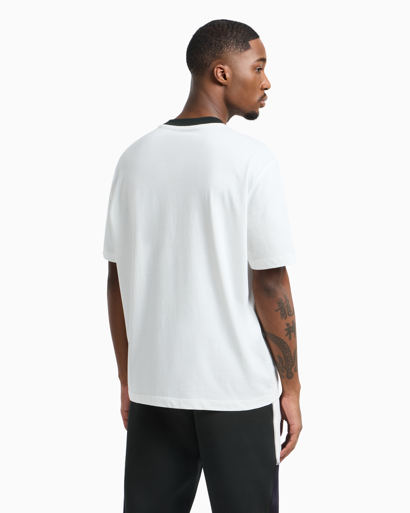 Regular fit T-shirt with logo print Slide 2