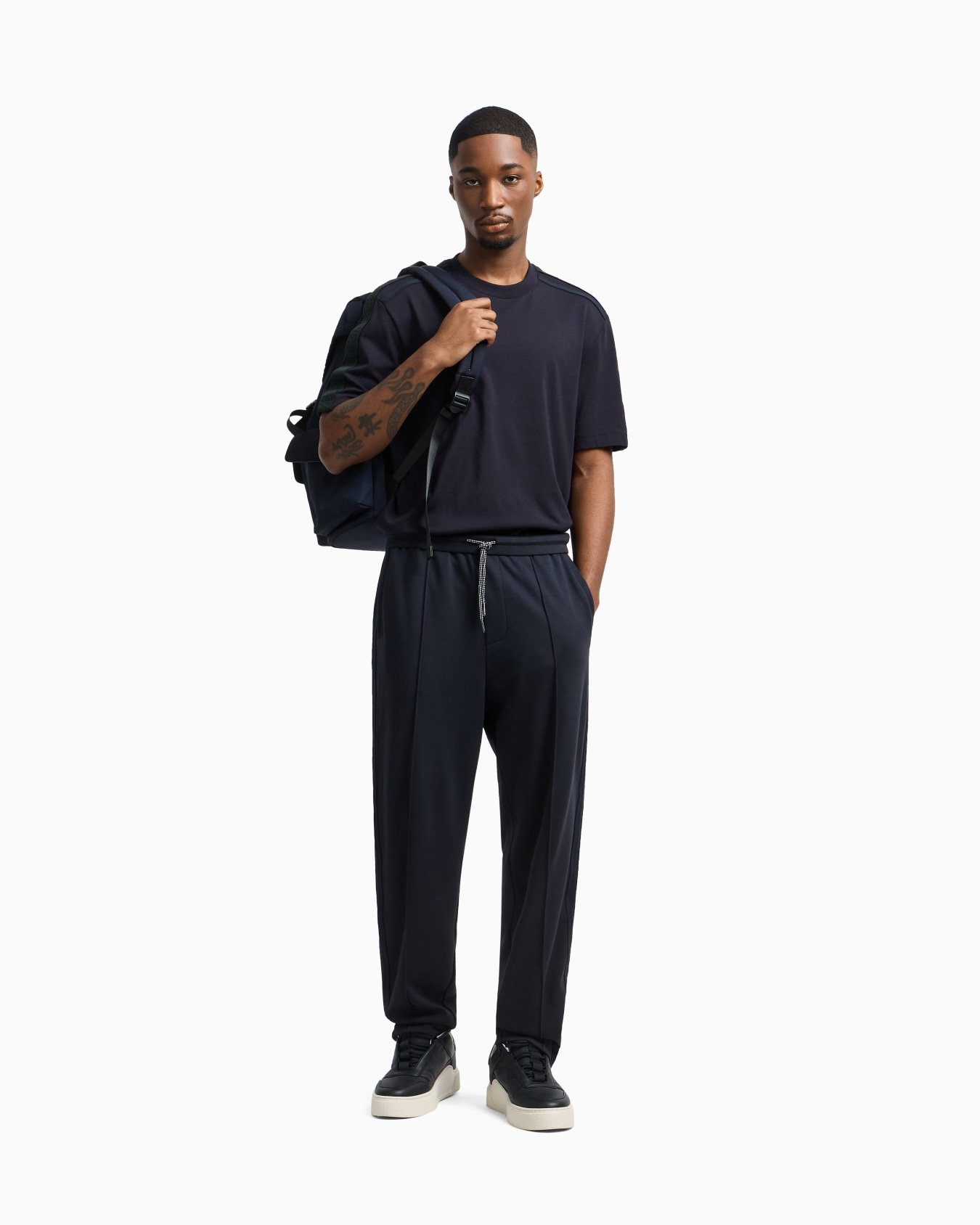  Regular fit T-shirt with logo bands Slide 1