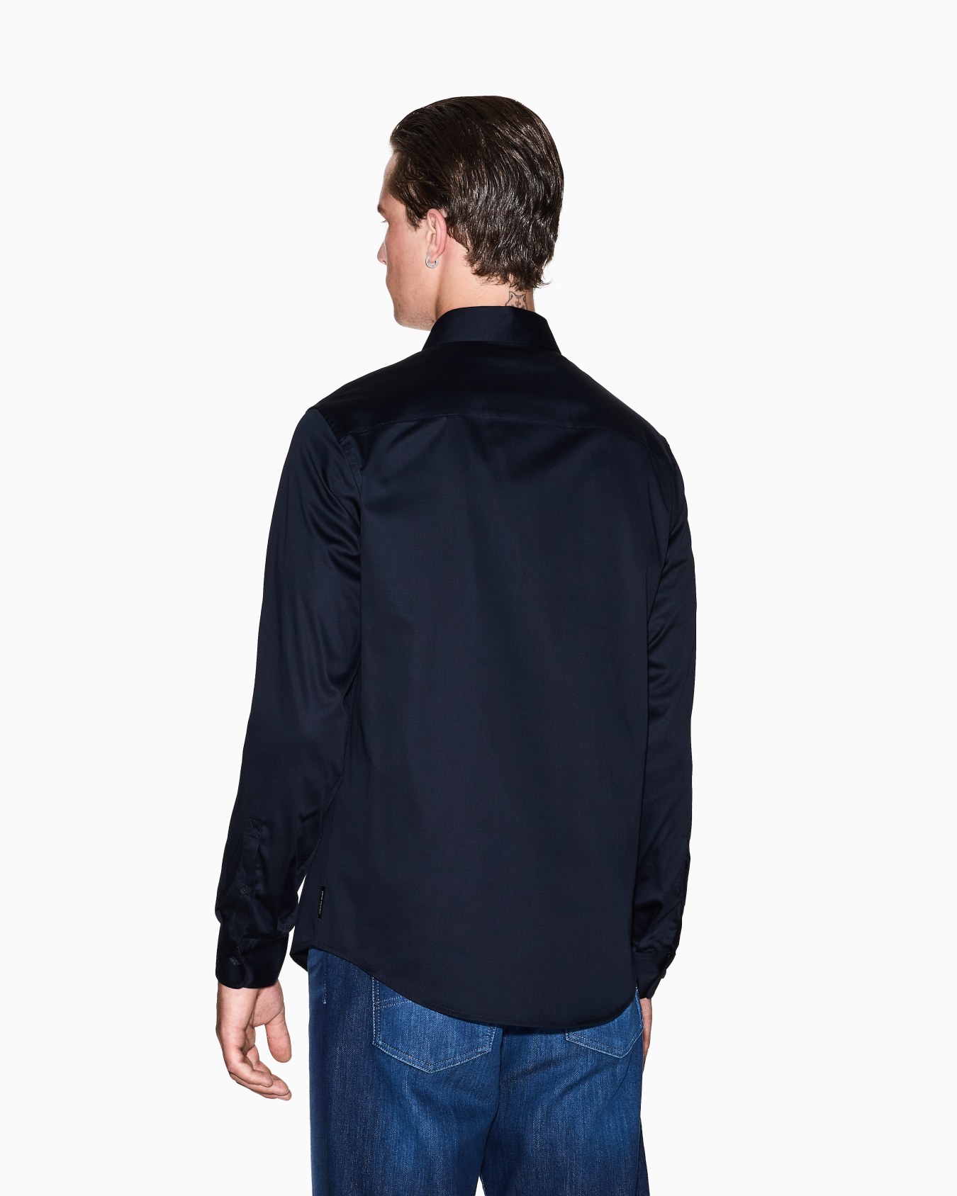 Regular fit cotton shirt Slide 2