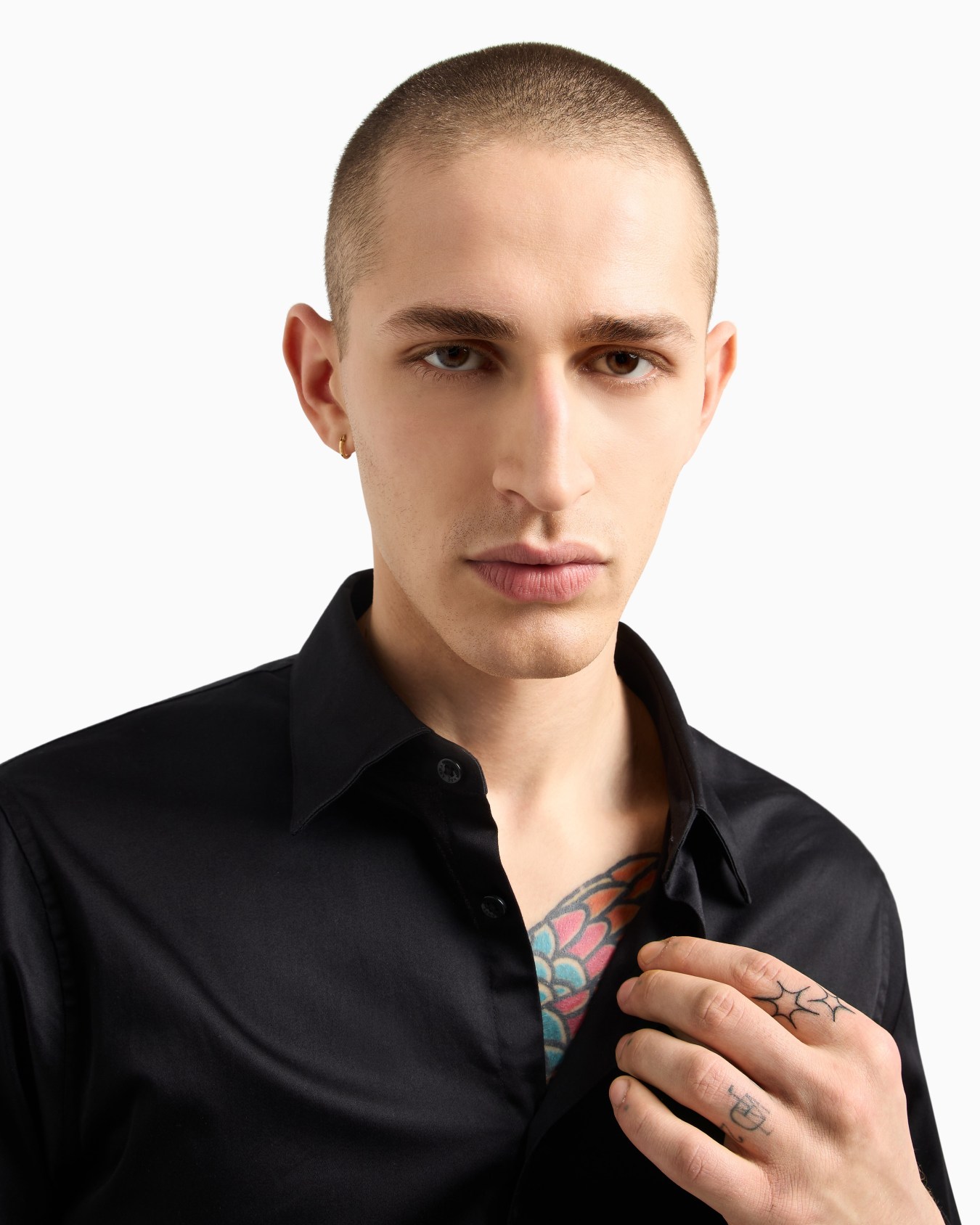 Regular fit cotton shirt Diapositive 4