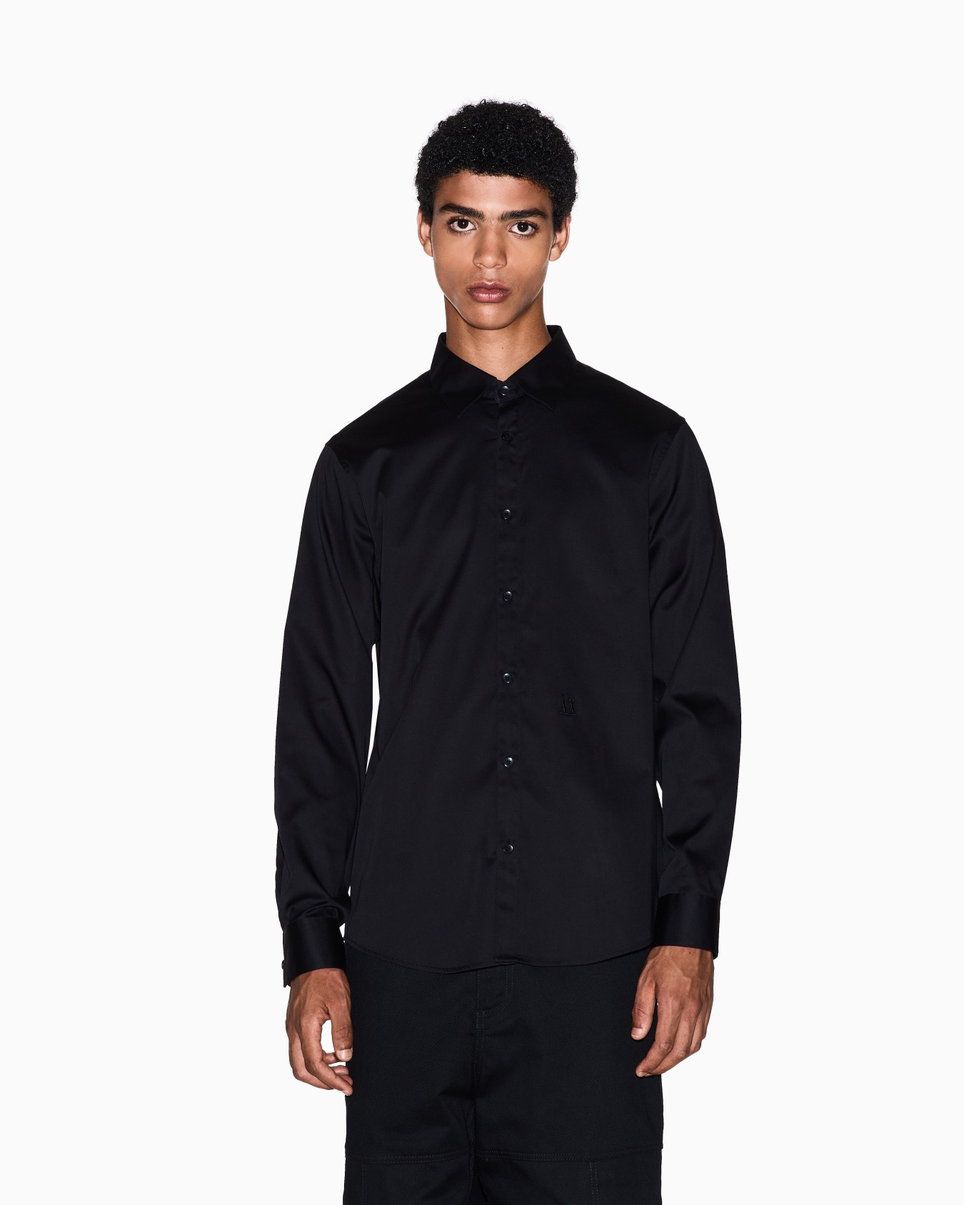 Regular fit cotton shirt Diapositive 3