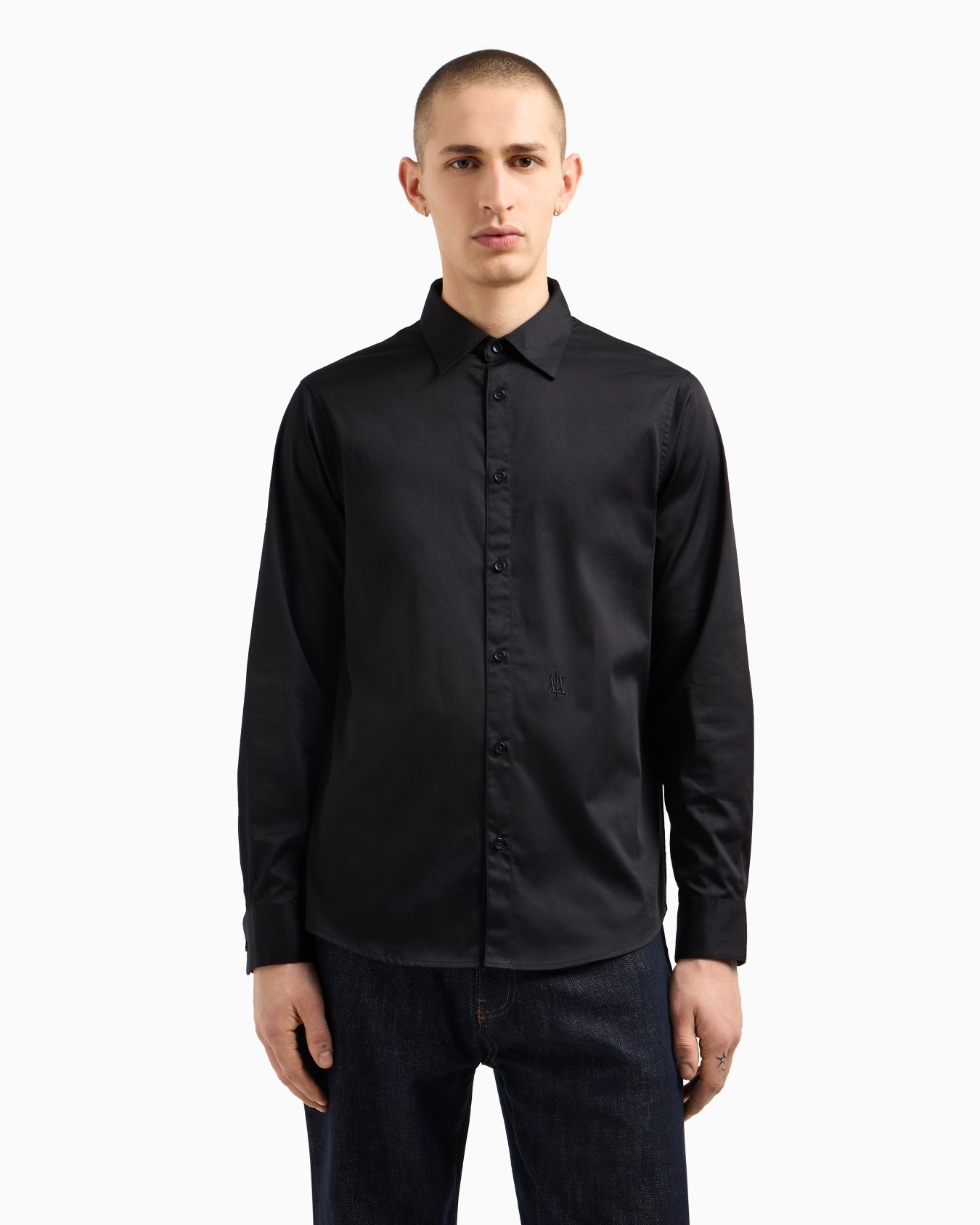 Regular fit cotton shirt Diapositive 3