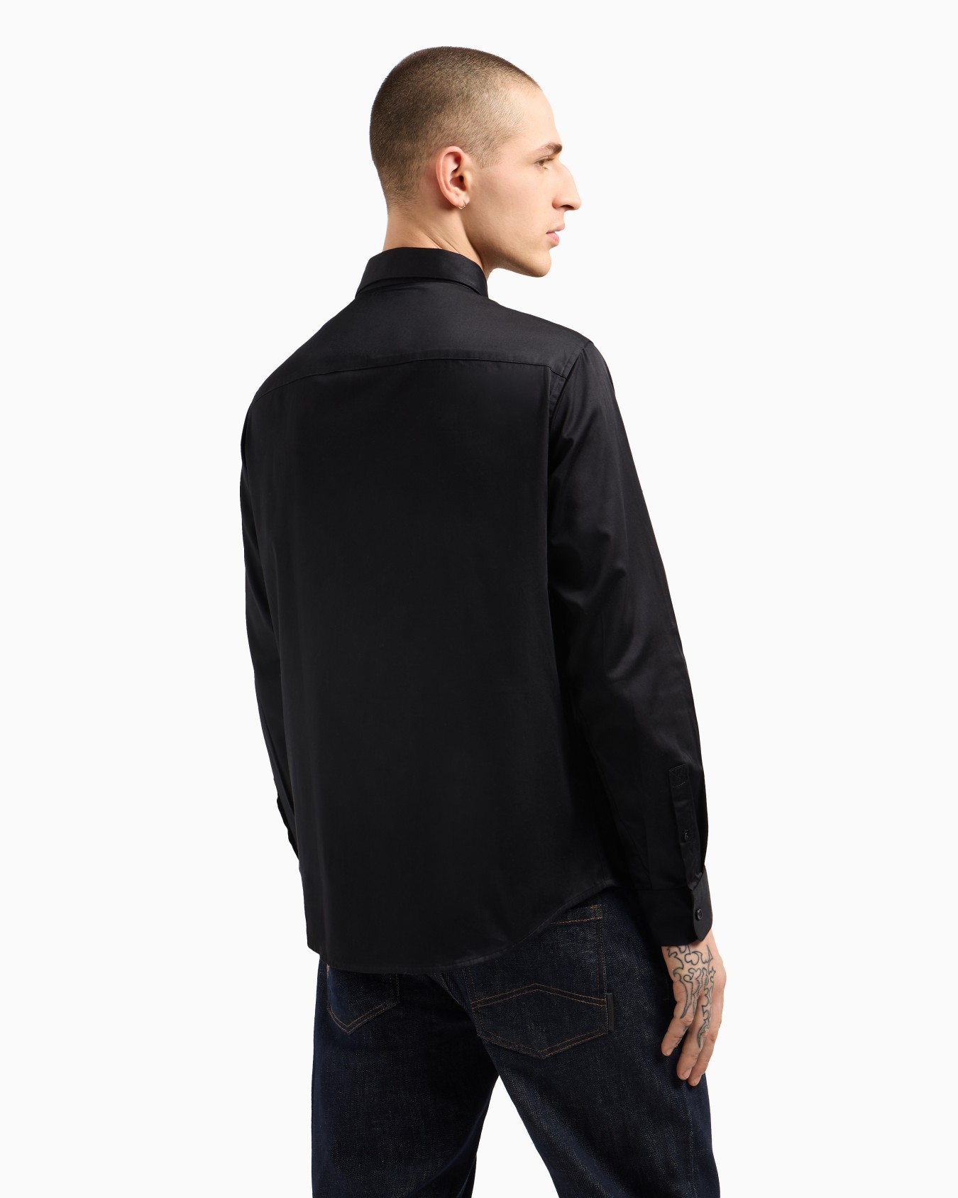 Regular fit cotton shirt Diapositive 2