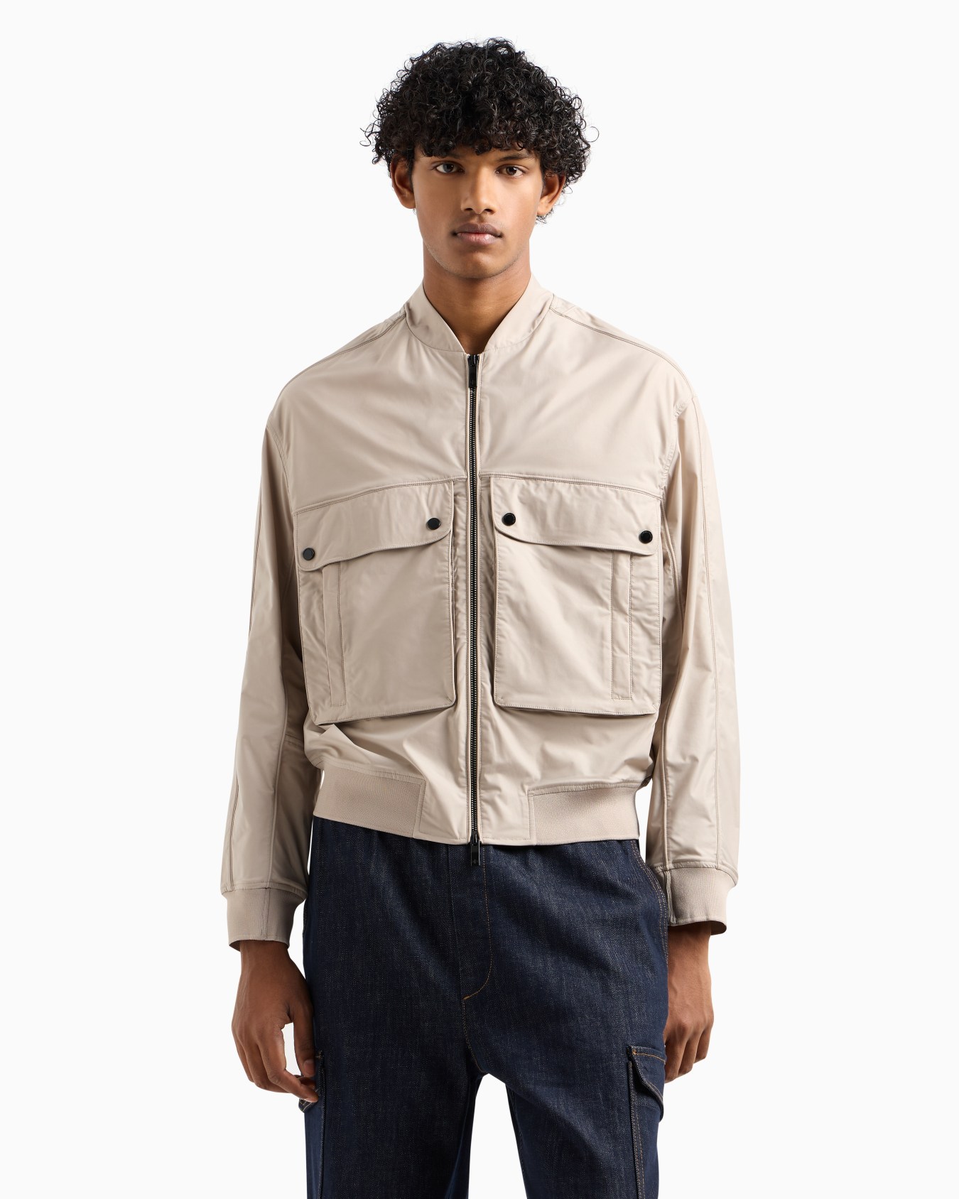 Bomber with maxi pockets Slide 3