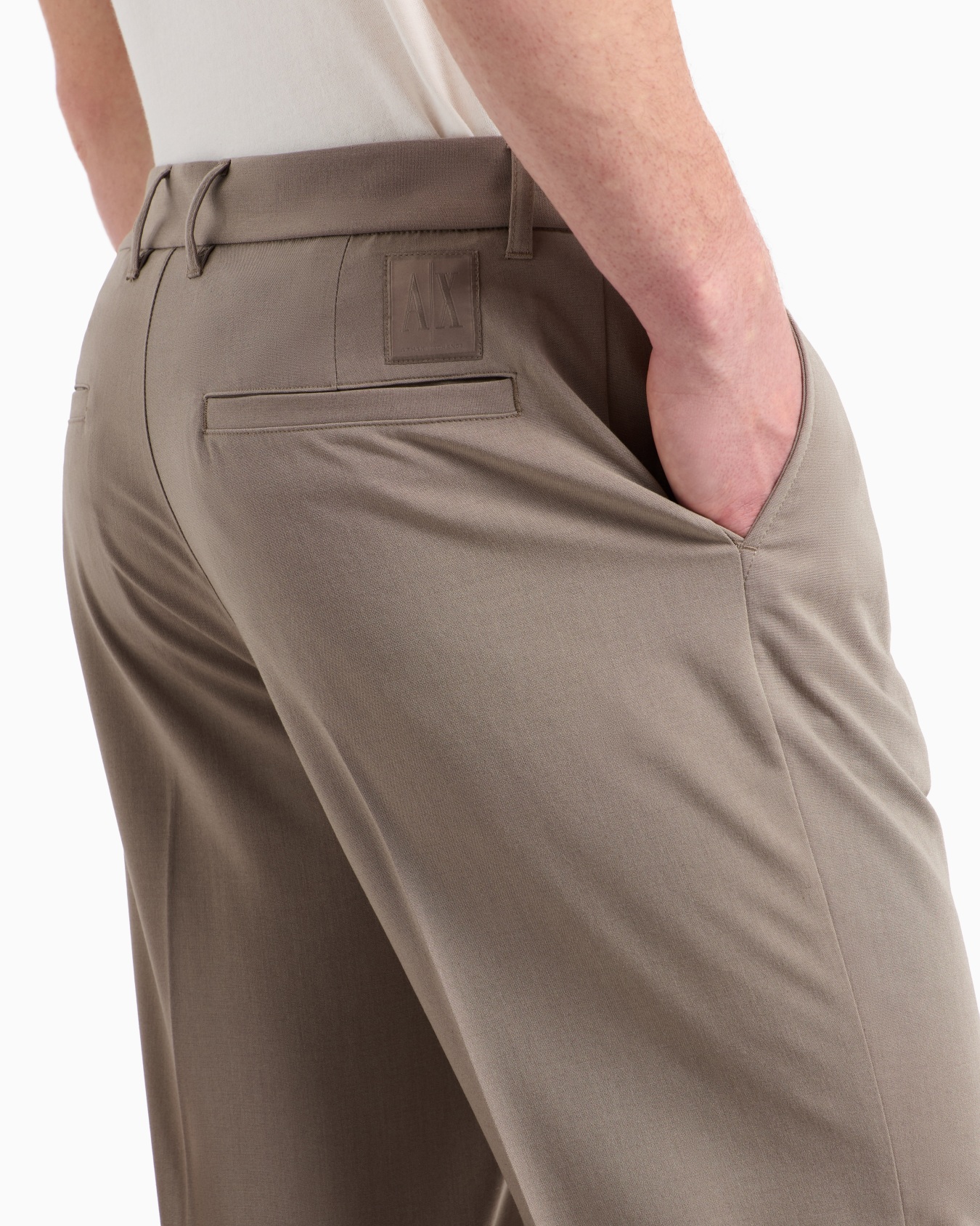 ICON ウールミックス チノパンツ スライドする 4