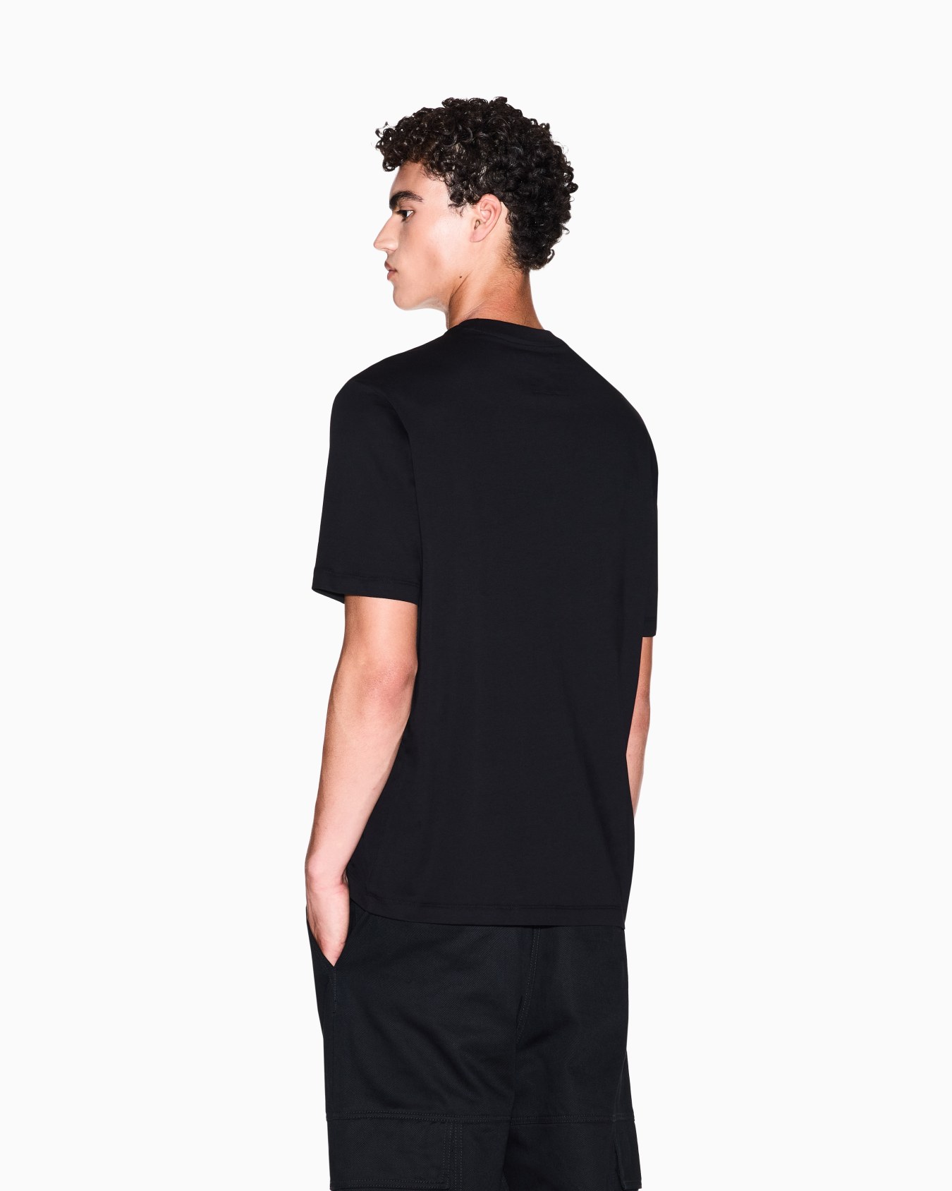 Regular fit T-shirt with embroidered logo Diapositiva 2