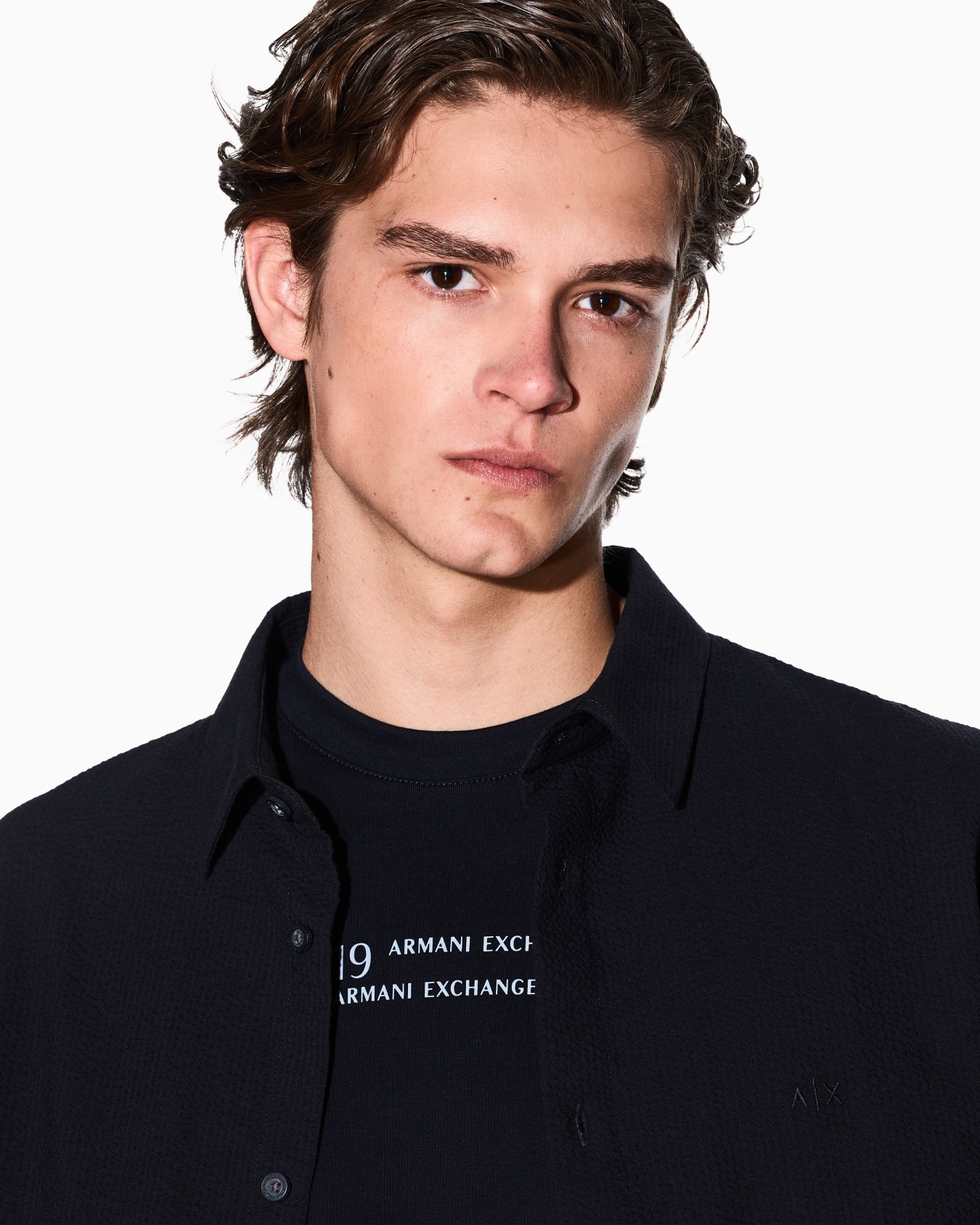 Regular fit T-shirt with logo lettering Slide 4