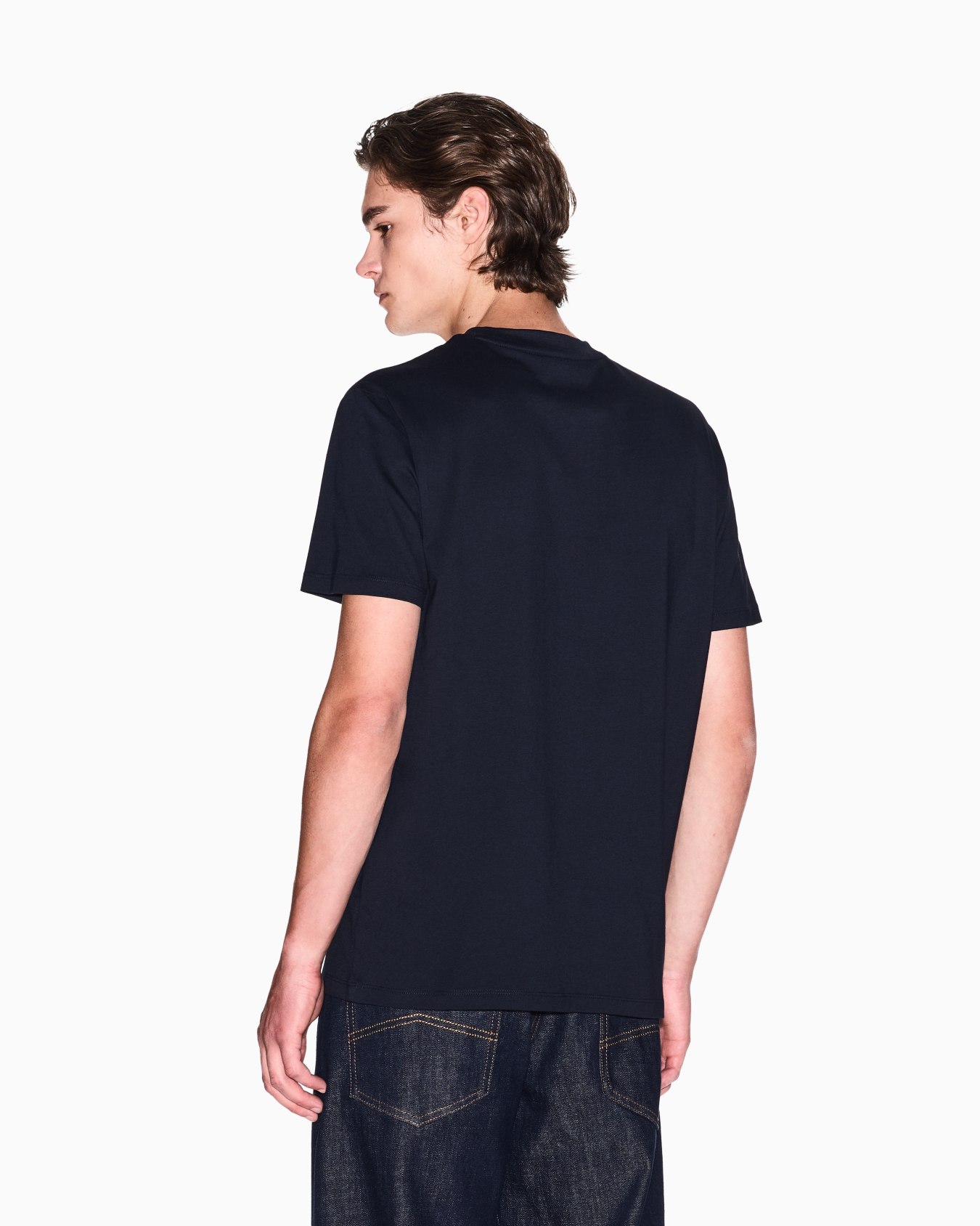 Regular fit T-shirt with logo lettering Slide 2