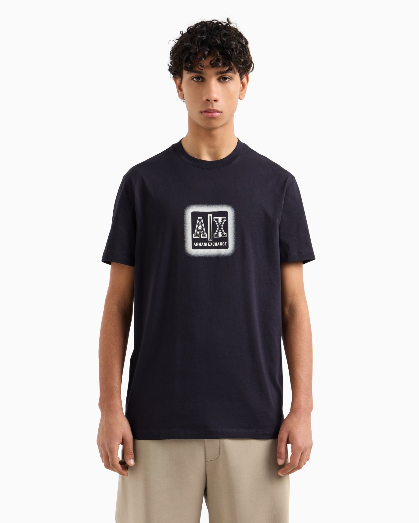  Regular fit T-shirt with logo Diapositiva 3