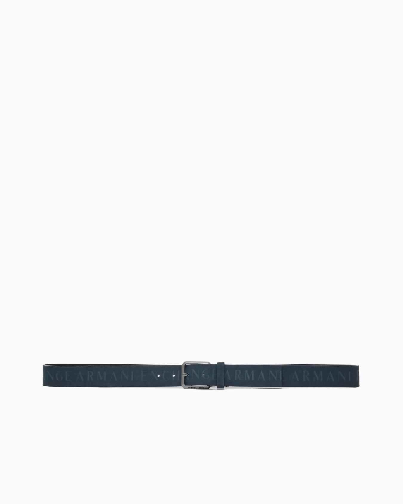  Leather belt with logo Diapositiva 2