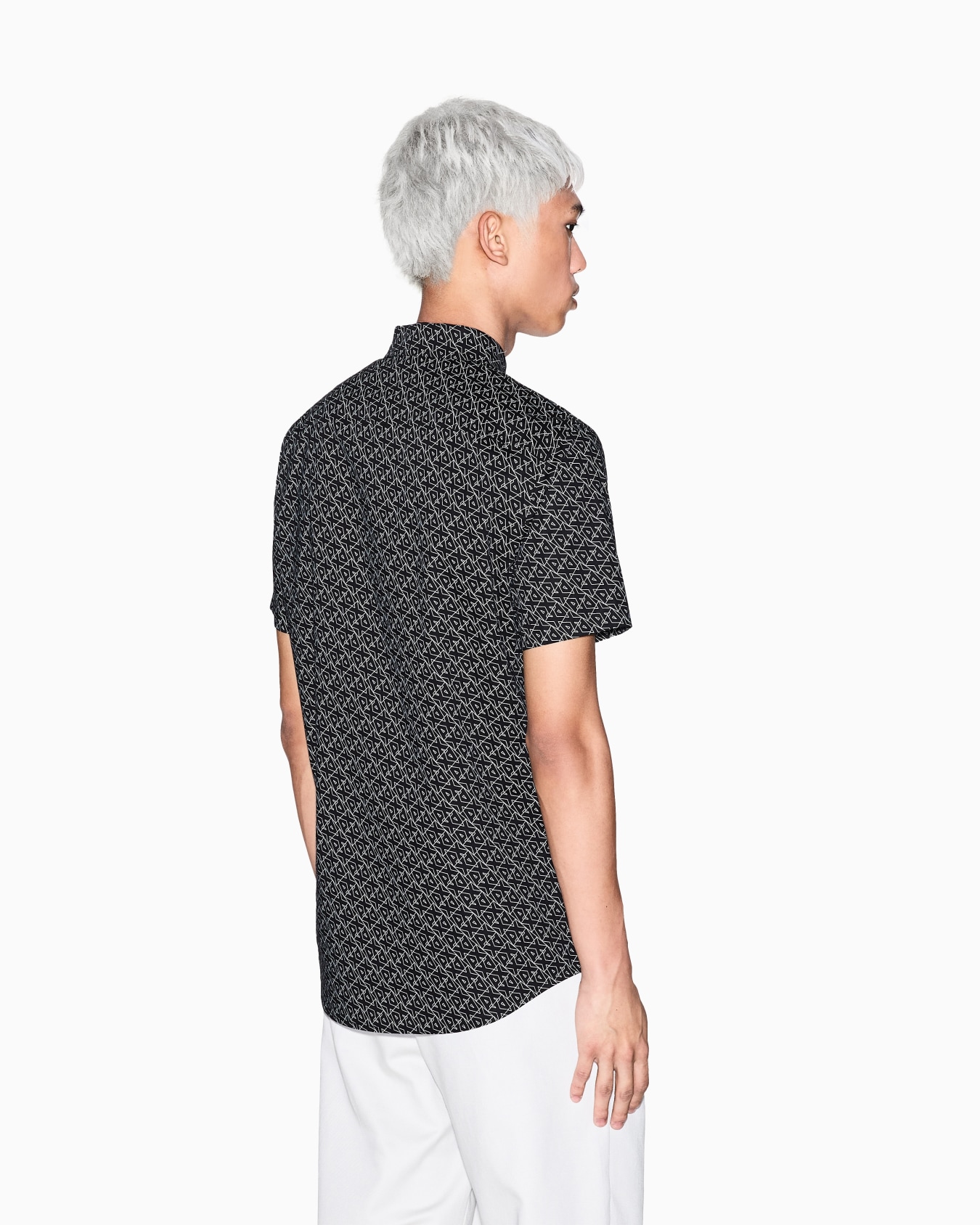Slim fit short sleeve shirt Slide 2