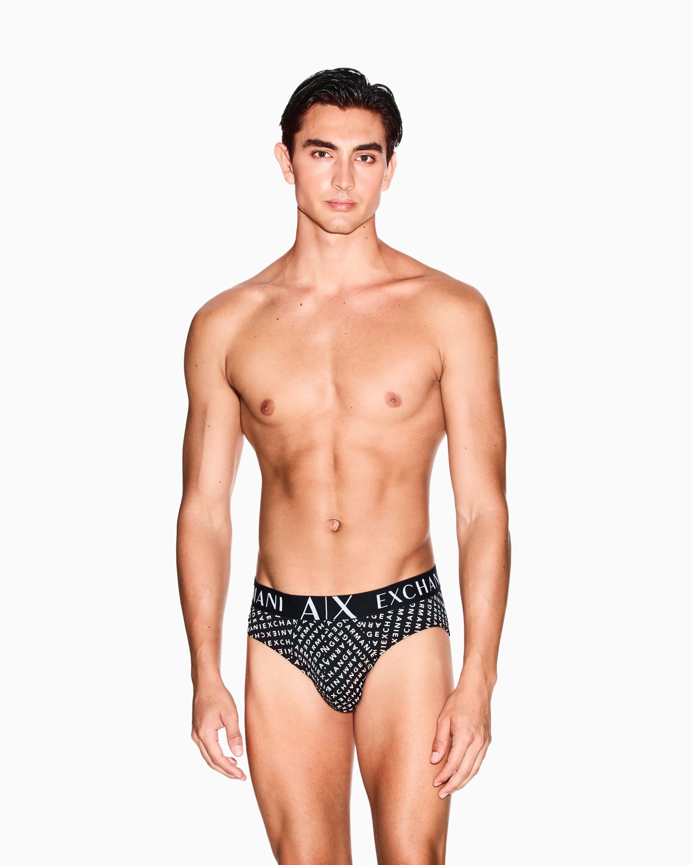 Stretch fabric briefs Slide 1