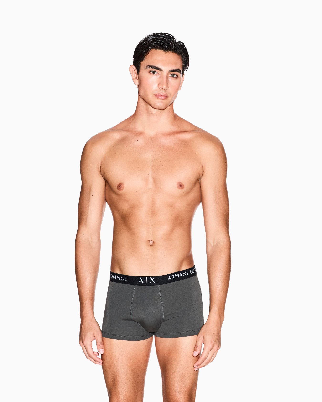 Pack of 3 stretch cotton boxers Slide 1