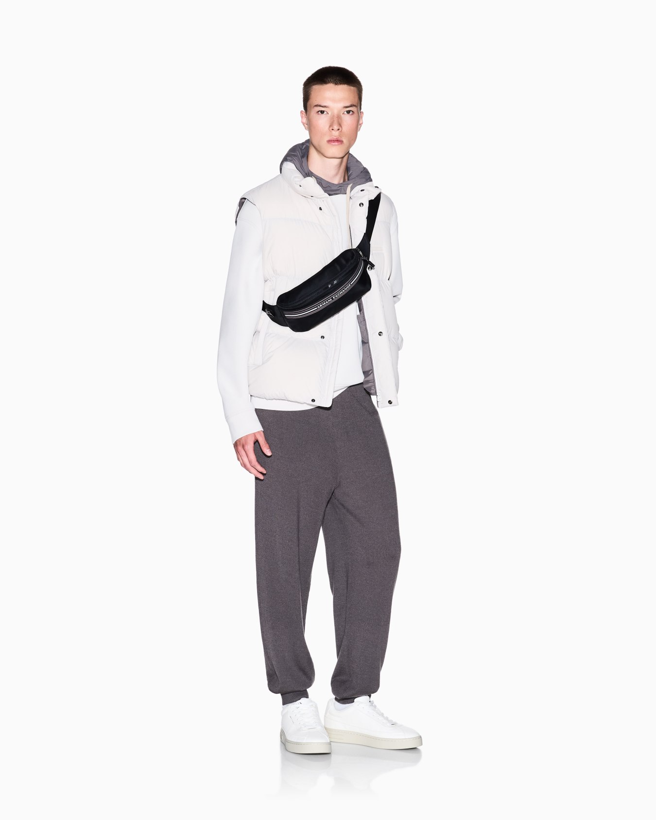 Wool Blend Jogger Pants Slide 1