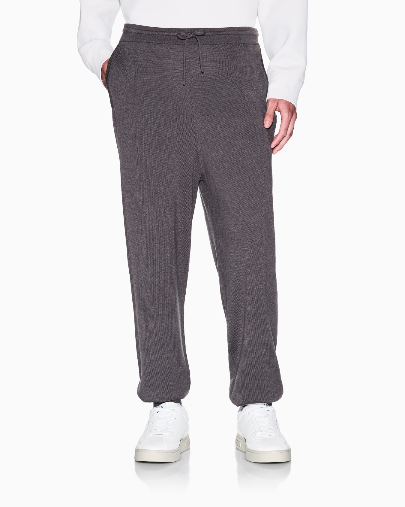 Wool Blend Jogger Pants Slide 3