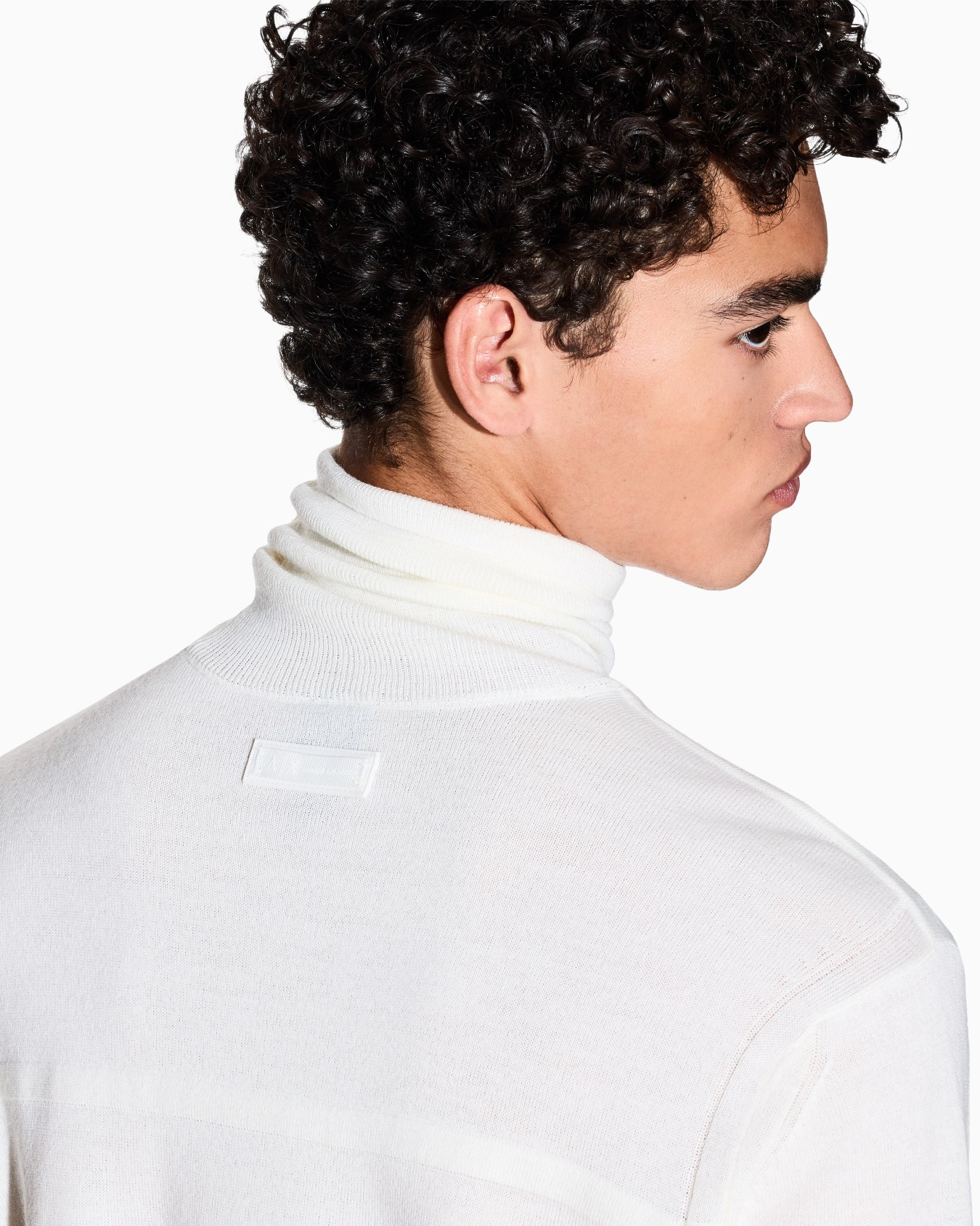 Wool Blend Turtleneck Sweater Slide 4