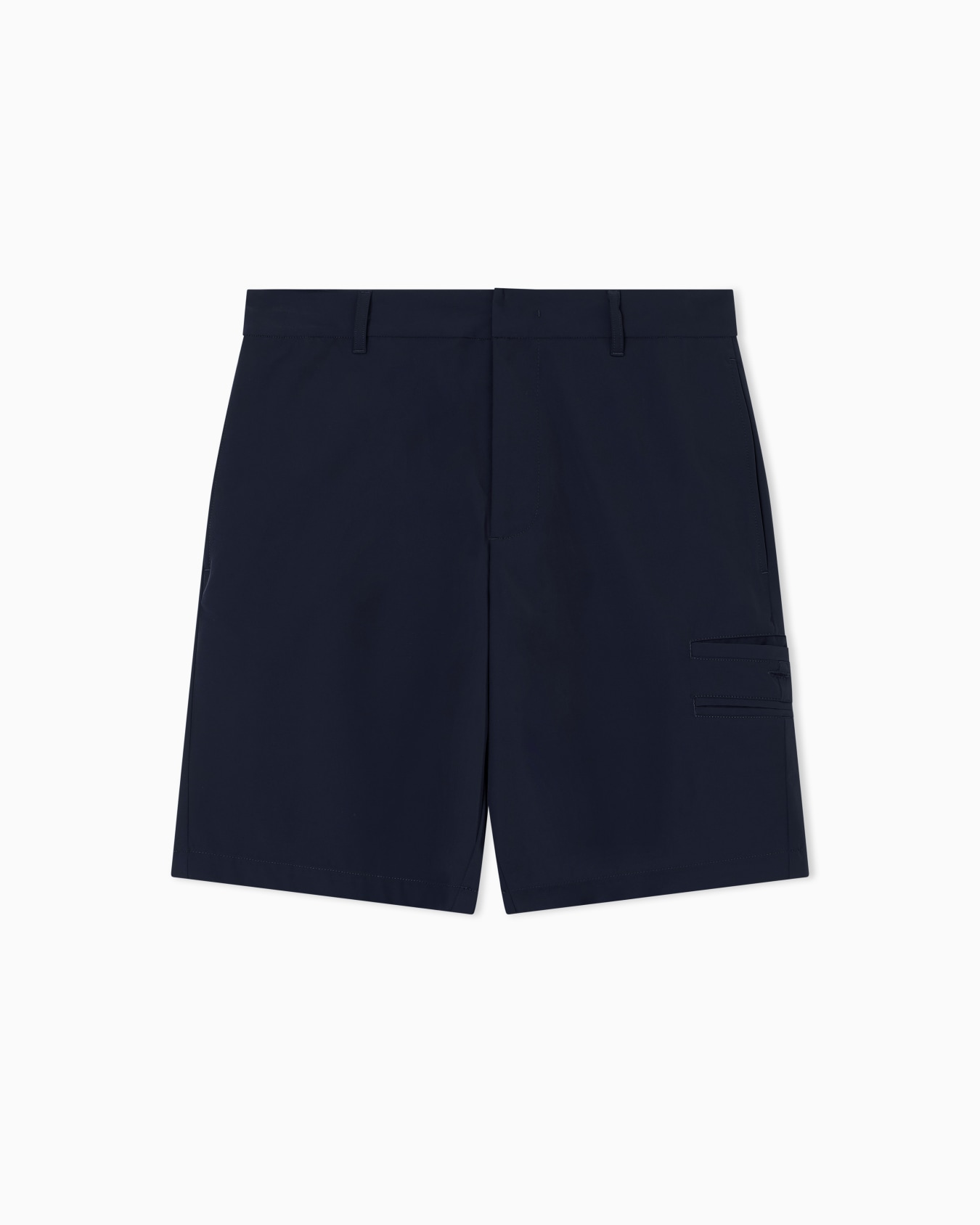 Stretch nylon Bermuda shorts Slide 0