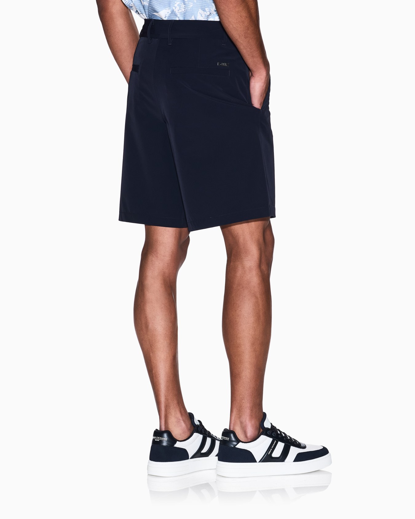 Stretch nylon Bermuda shorts Slide 2