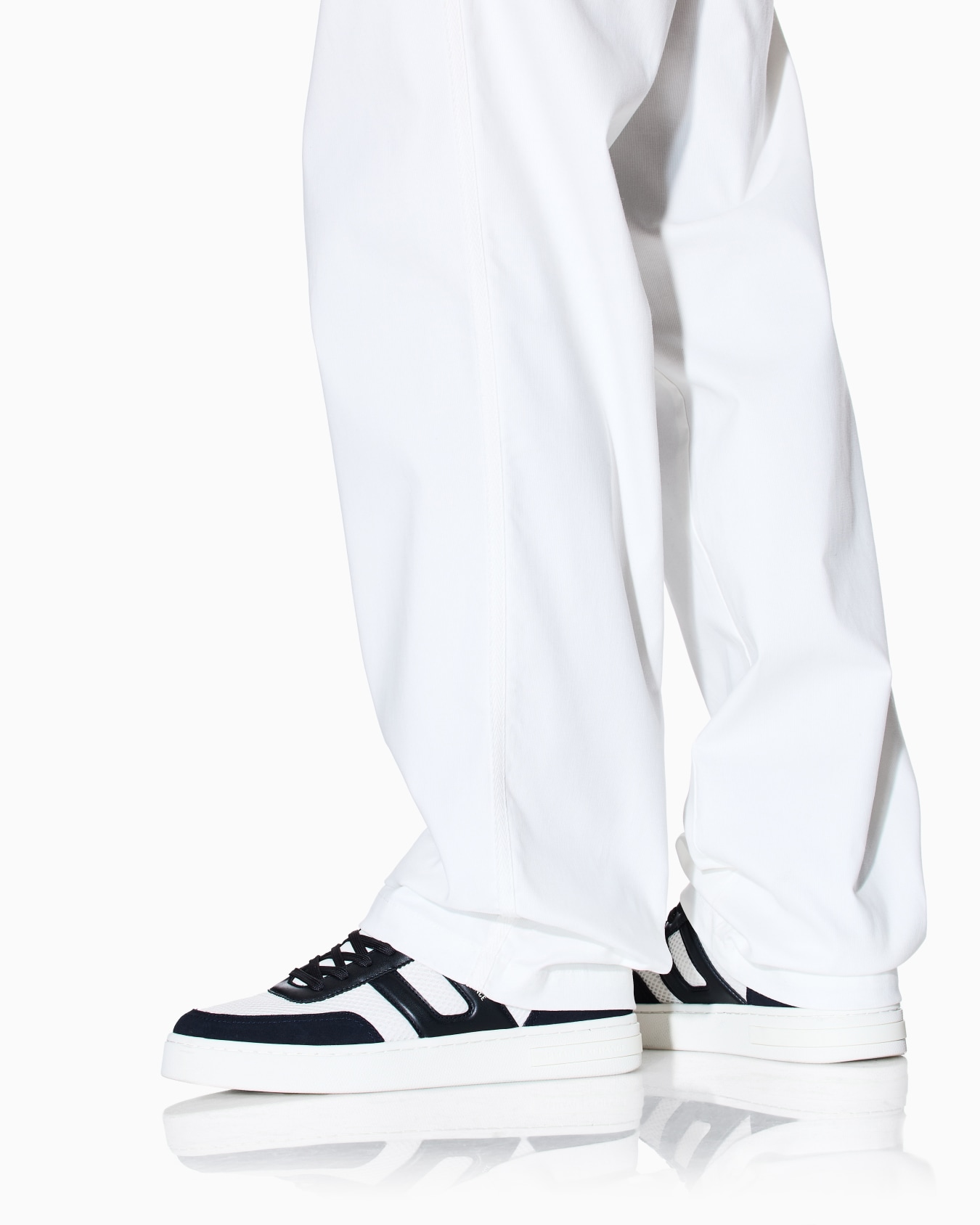 Pantalon chino en coton extensible Diapositive 4