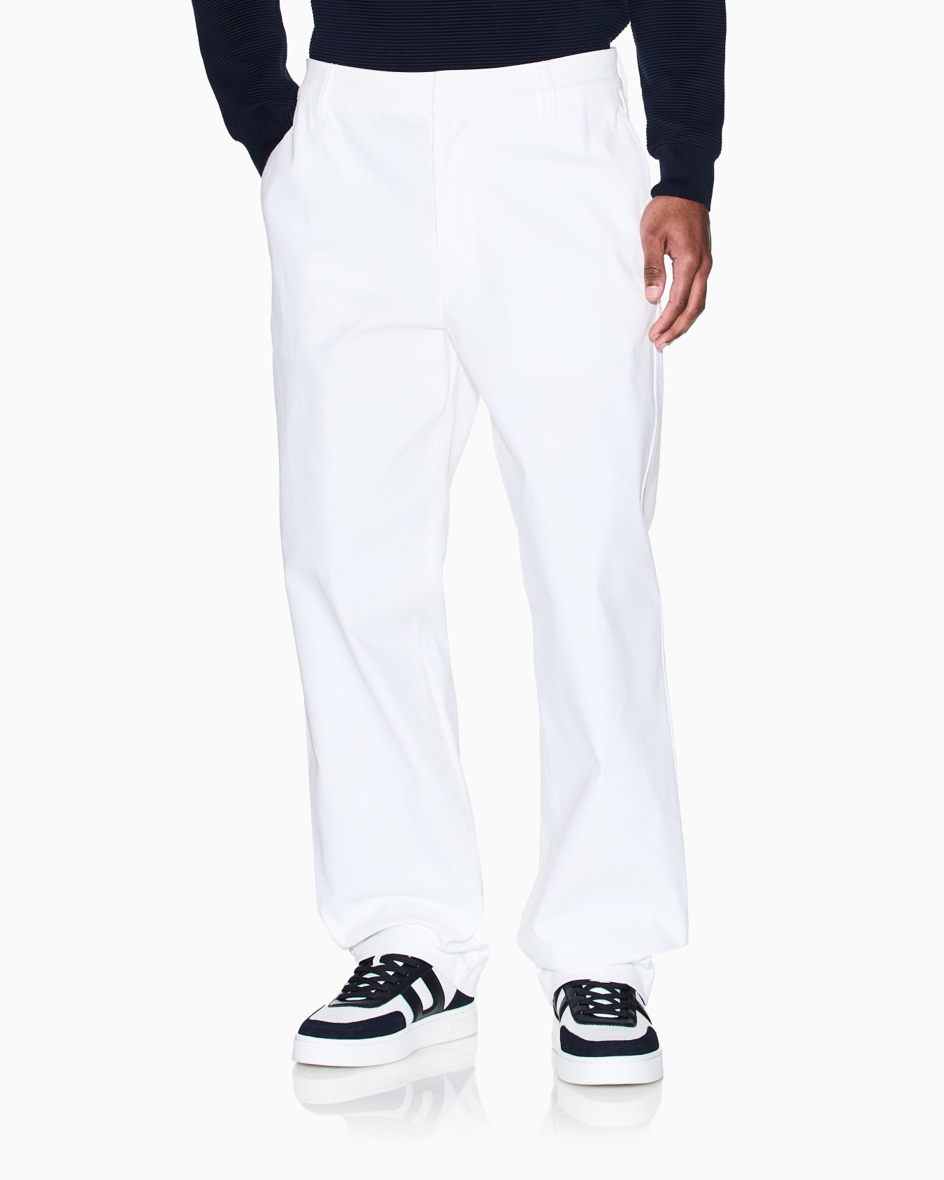 Pantalon chino en coton extensible Diapositive 3
