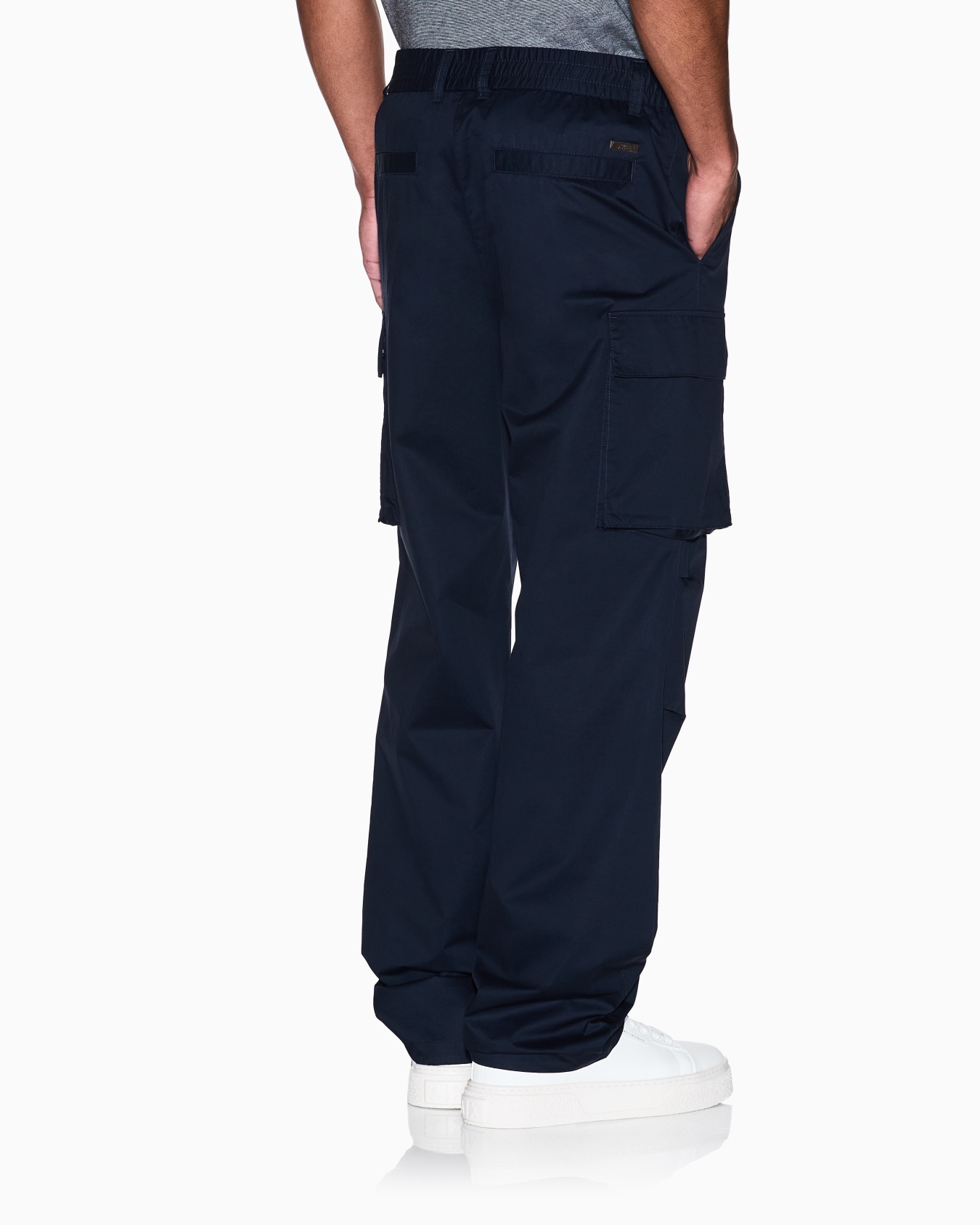 Pantaloni cargo in twill Slide 2