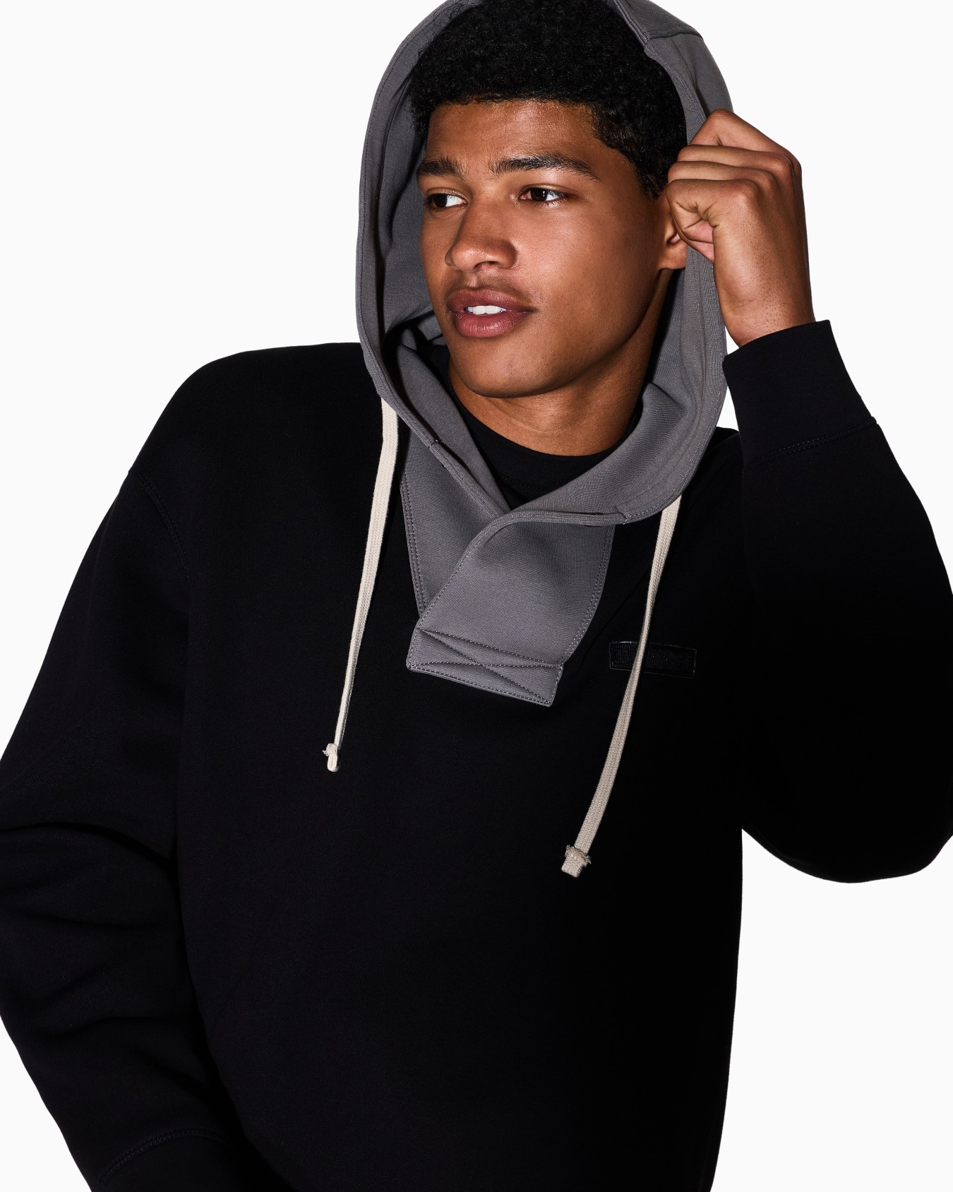 Contrast hoodie Slide 4