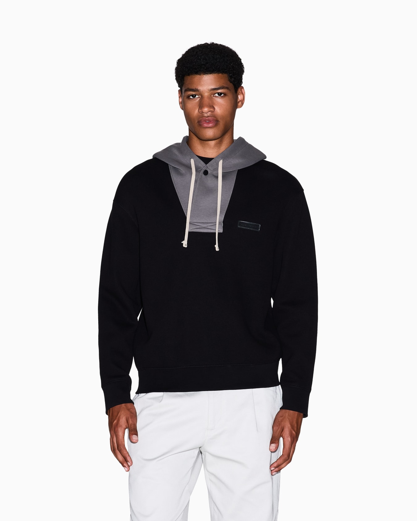 Contrast hoodie Slide 3