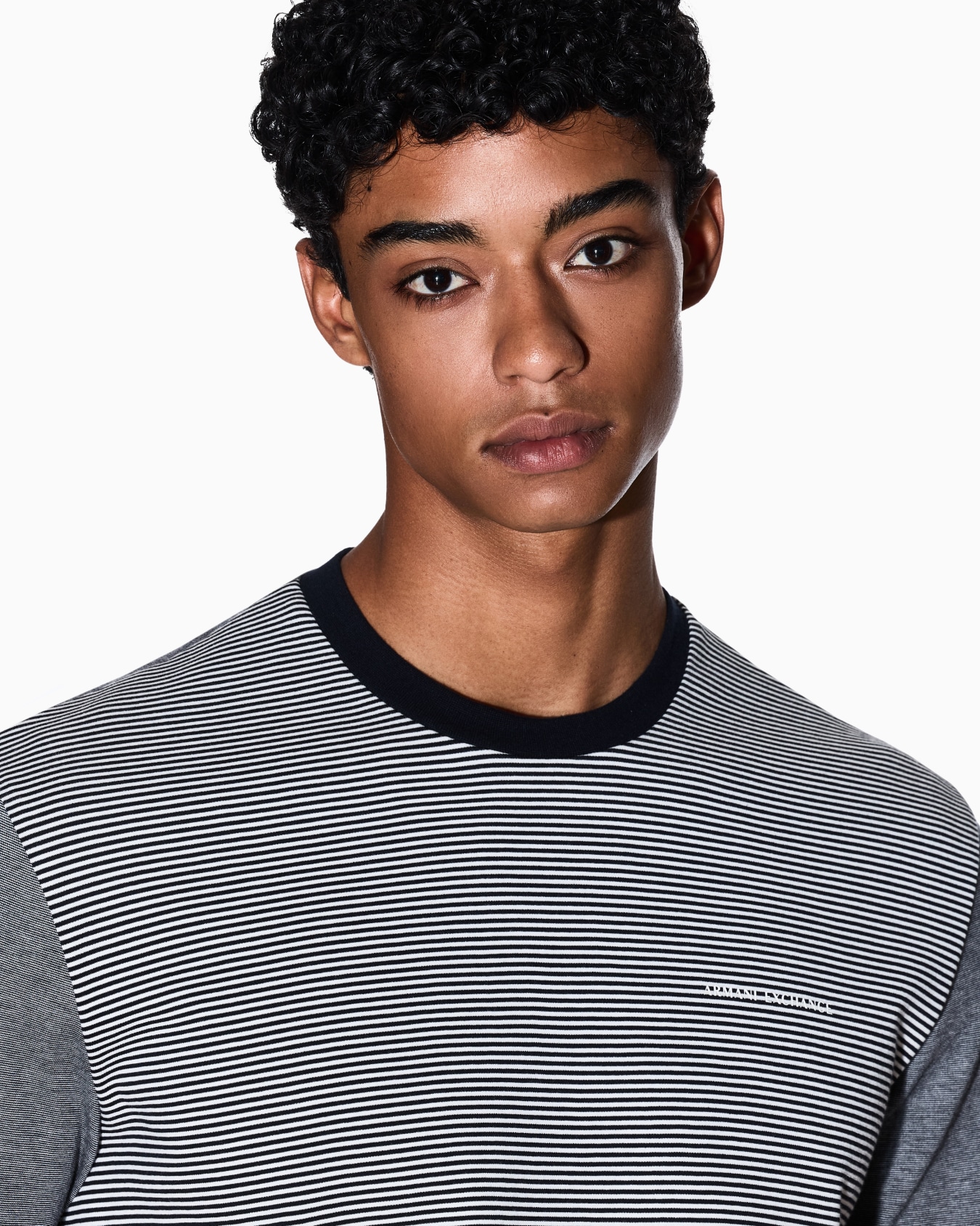 Striped cotton T-shirt Slide 4