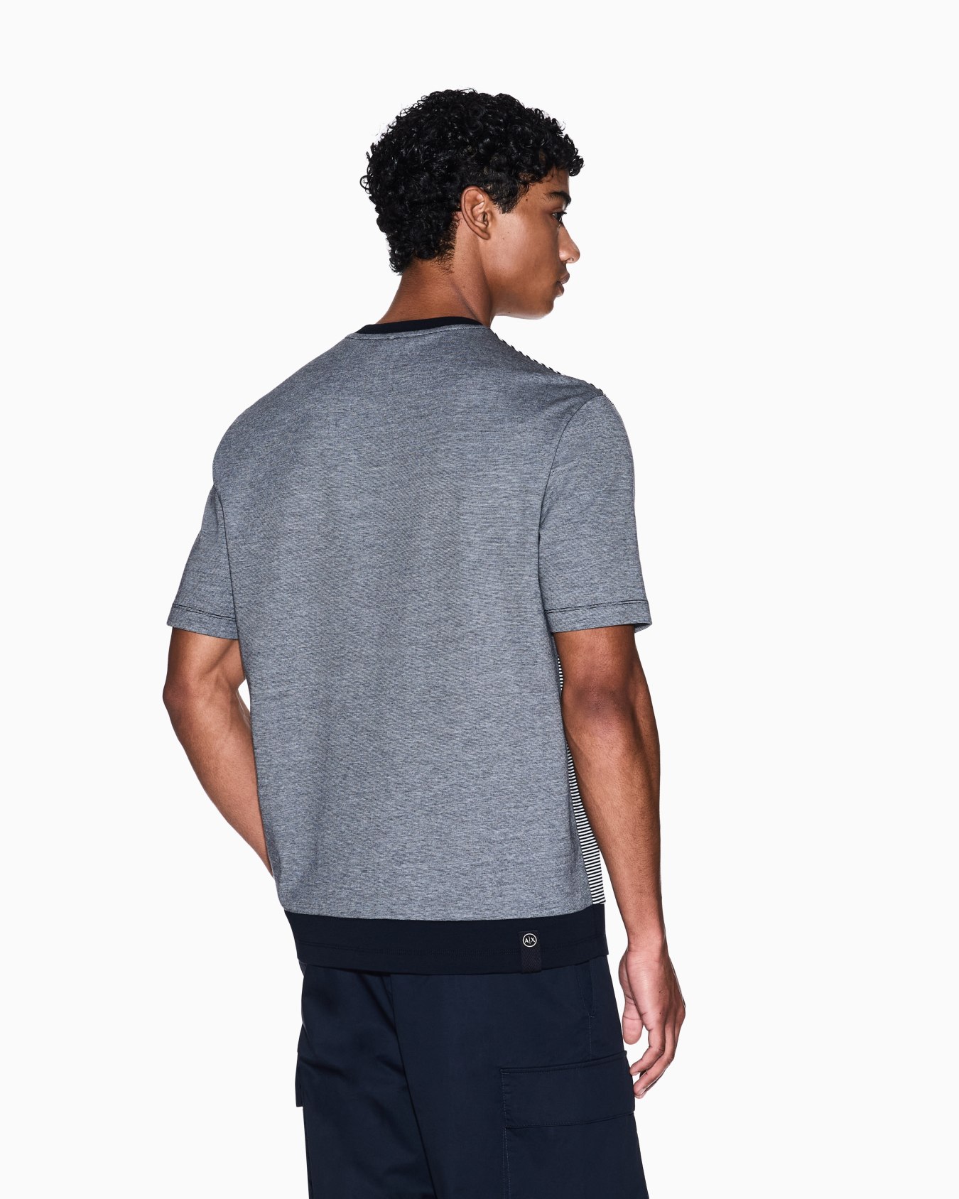 Striped cotton T-shirt Slide 2