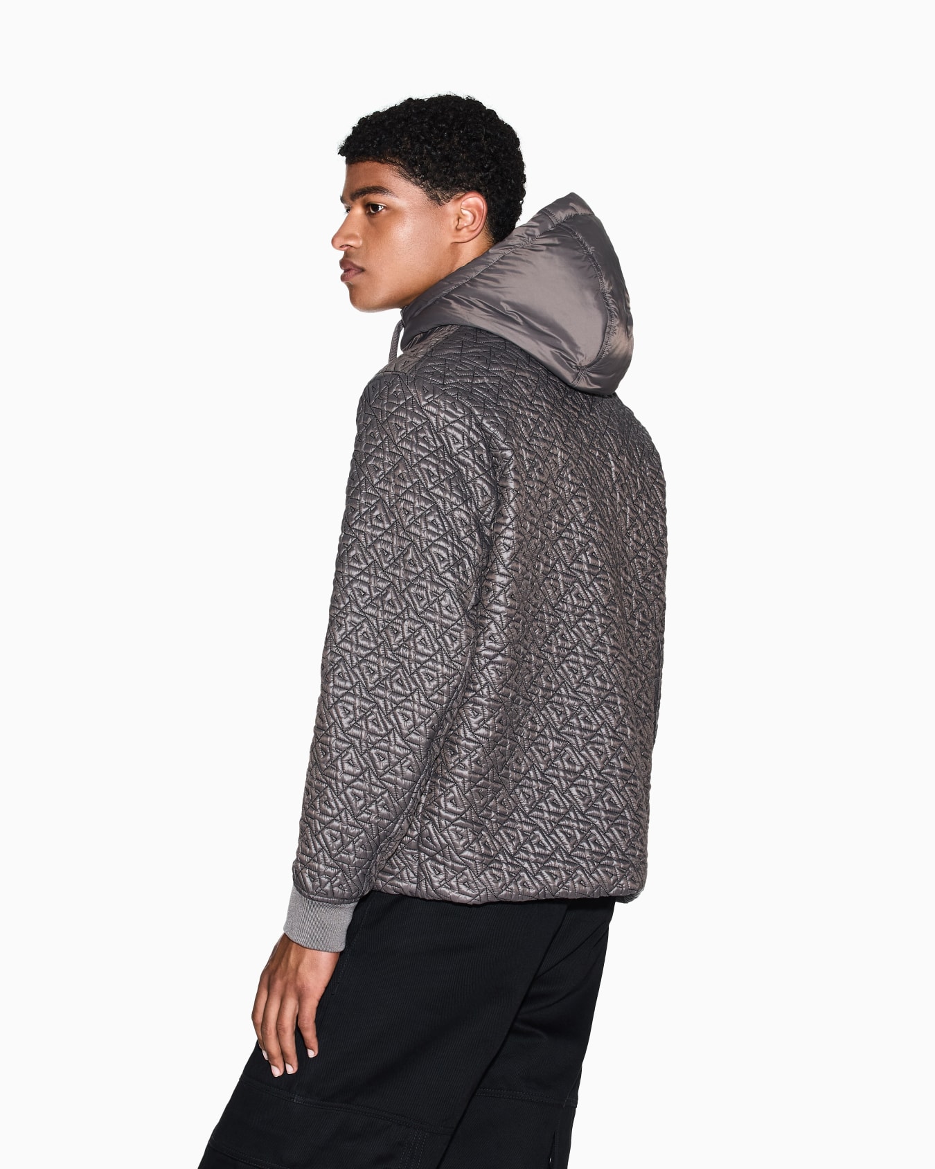 Jacket with allover logo Slide 2