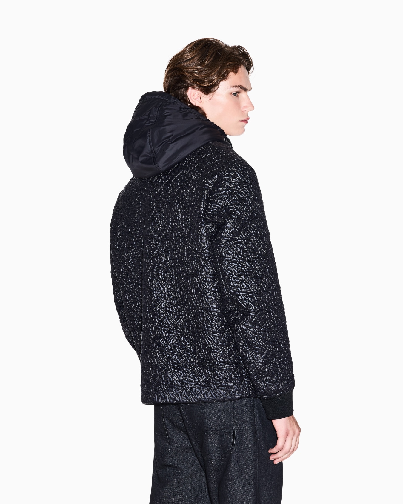 Jacket with allover logo Slide 2