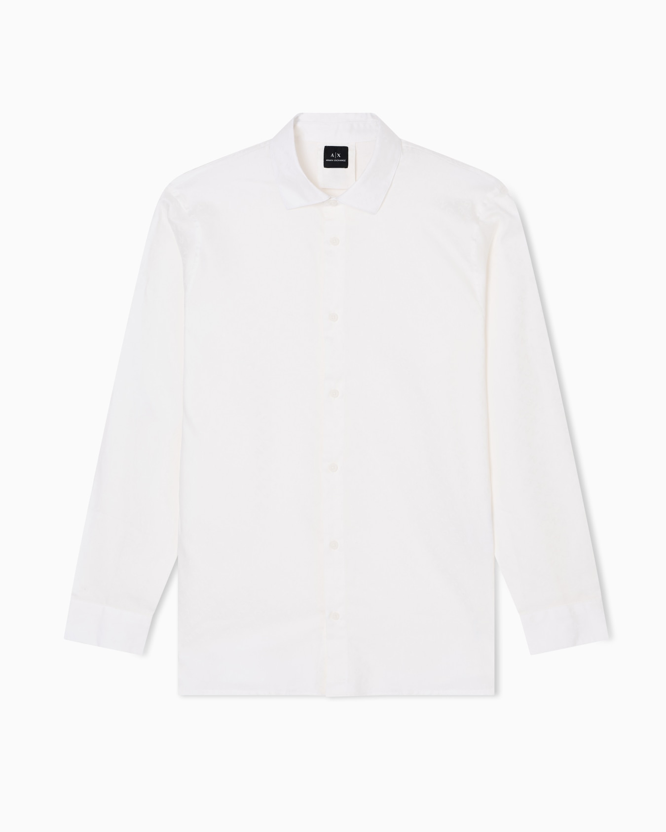 Chemise coupe régulière avec logo intégral Diapositive 0
