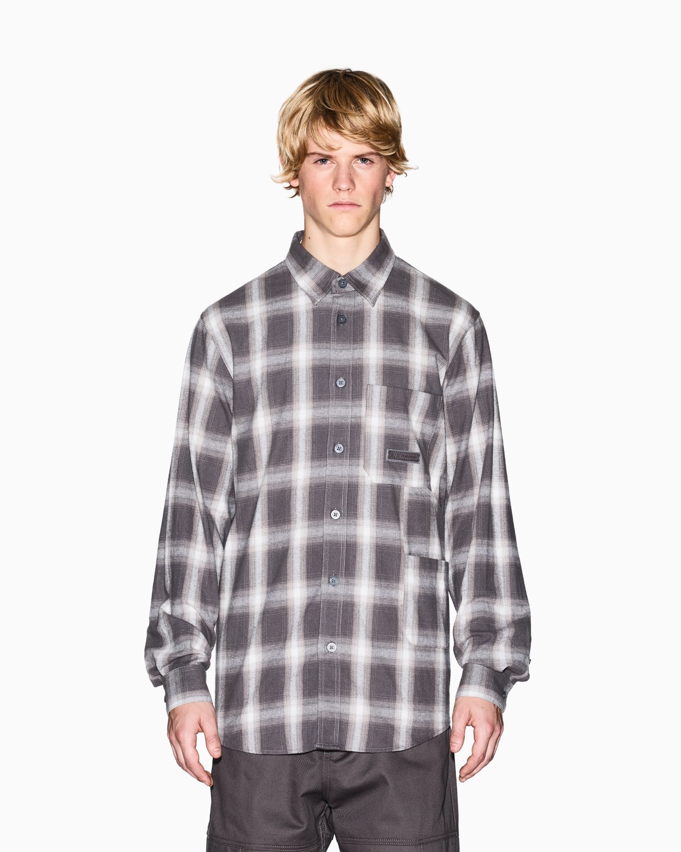 Regular fit check pattern shirt Slide 3