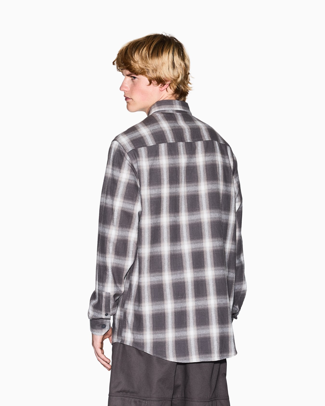 Regular fit check pattern shirt Slide 2