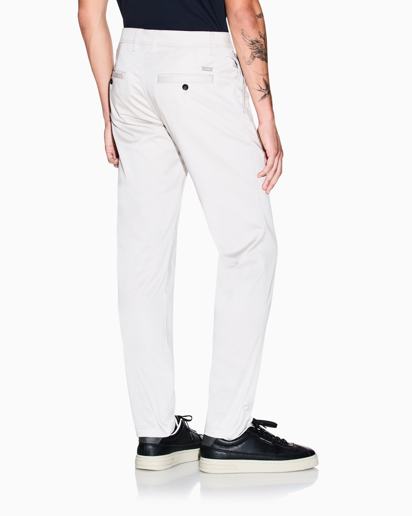 Stretch cotton chinos Slide 2