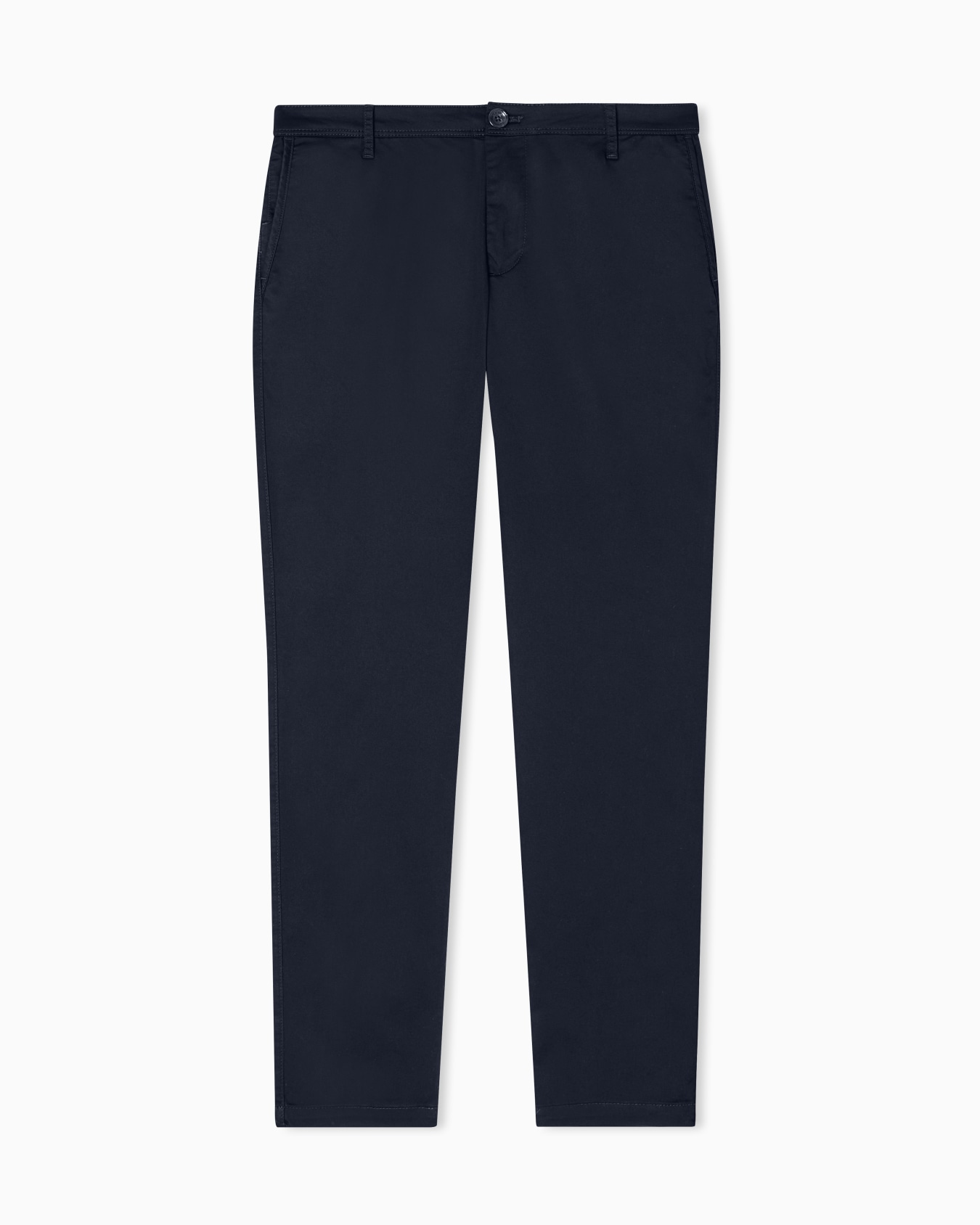 Pantaloni chino in cotone stretch Slide 0