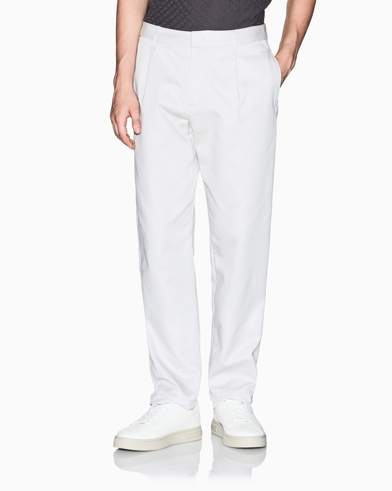 Cotton twill chinos Slide 3