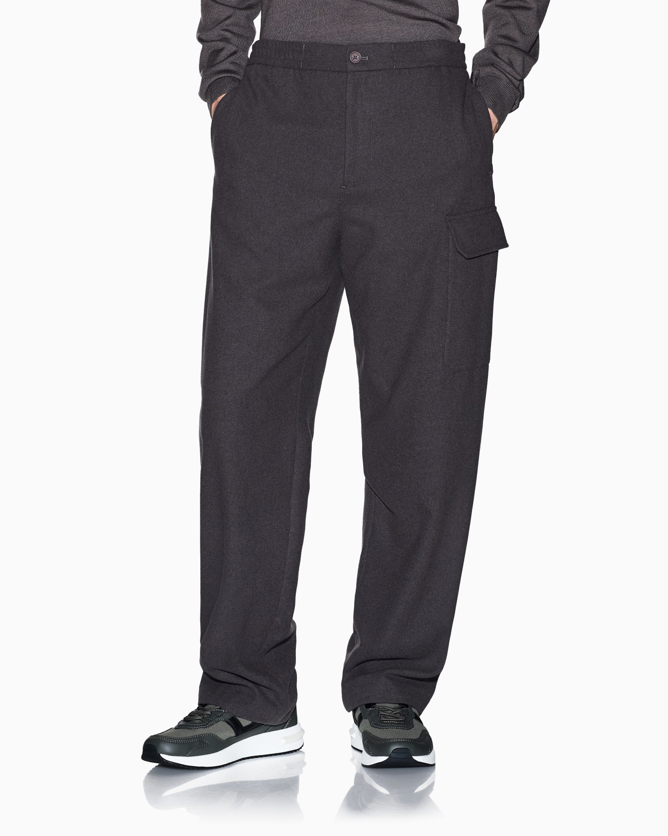 Wool Blend Cargo Pants Slide 3