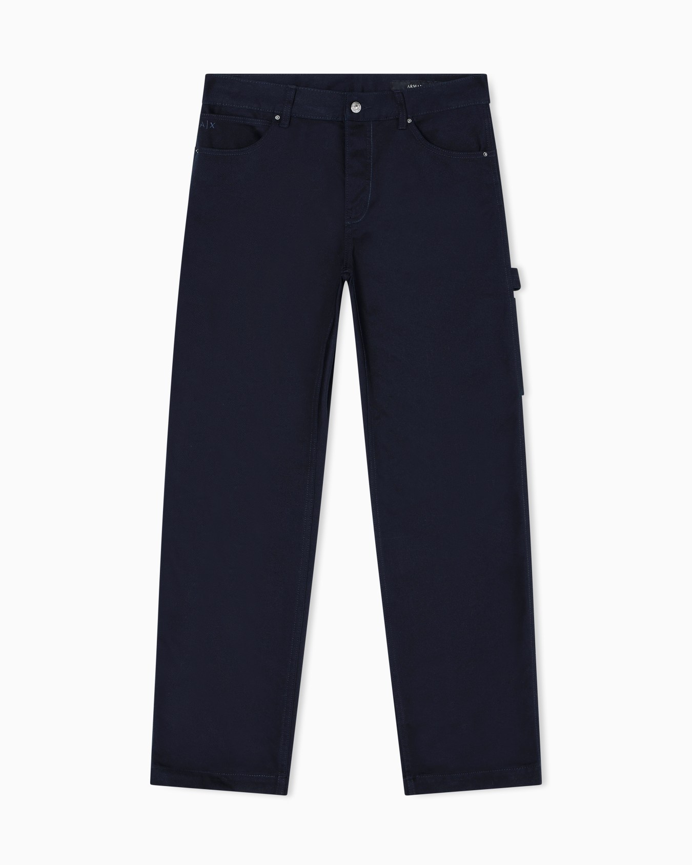 Regular fit cotton jeans Slide 0