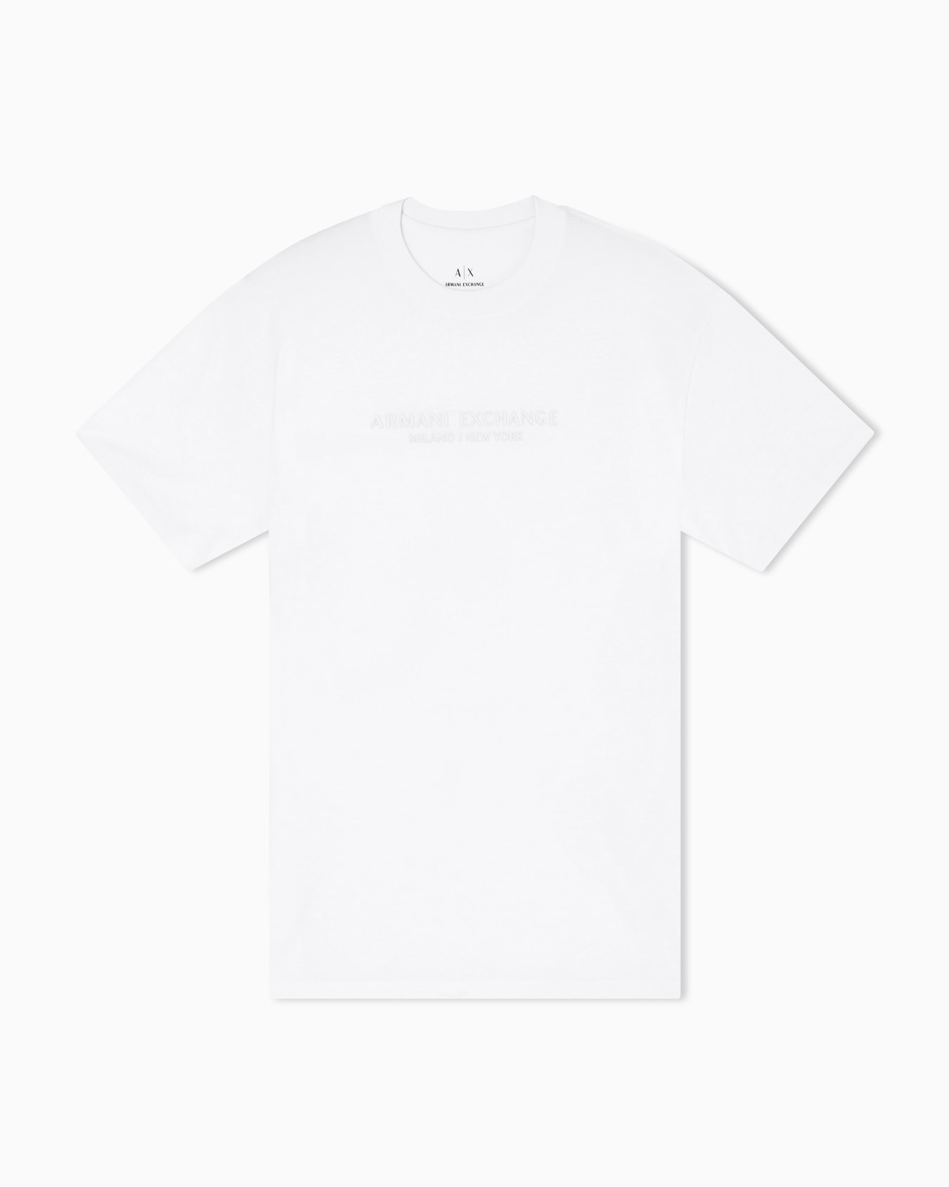 T-shirt regular fit con logo Slide 0